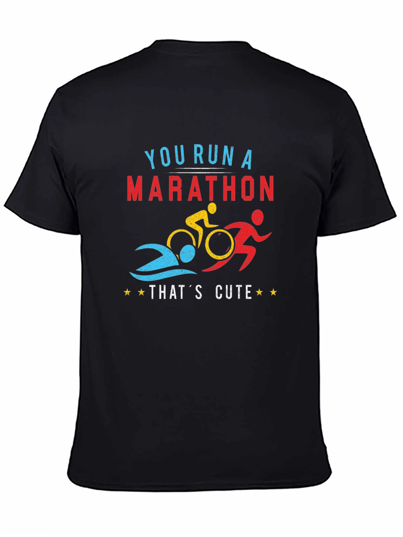 Triathlon Marathon Funny T-Shirt