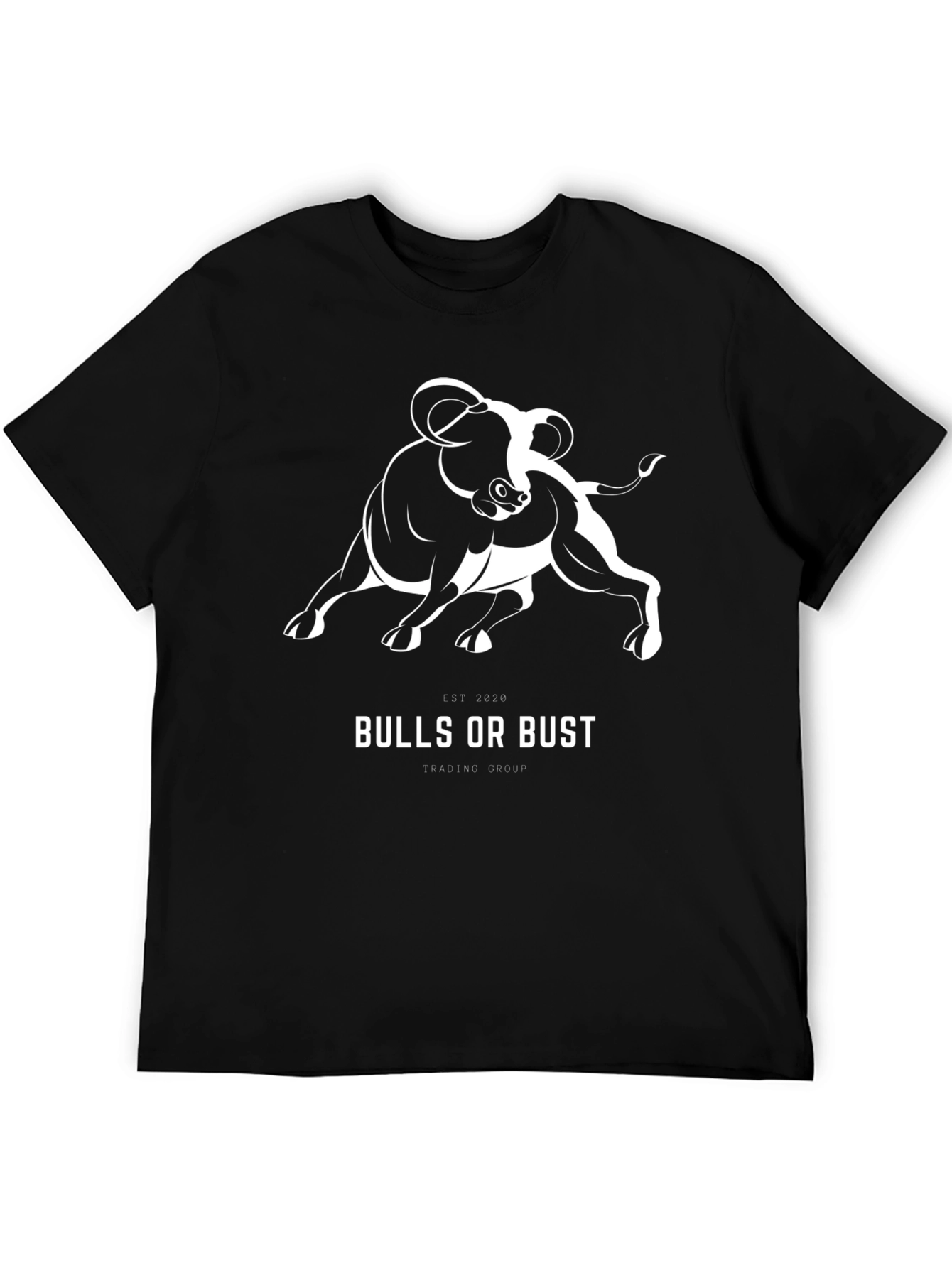 Bulls or Bust Trading Group Black T-Shirt