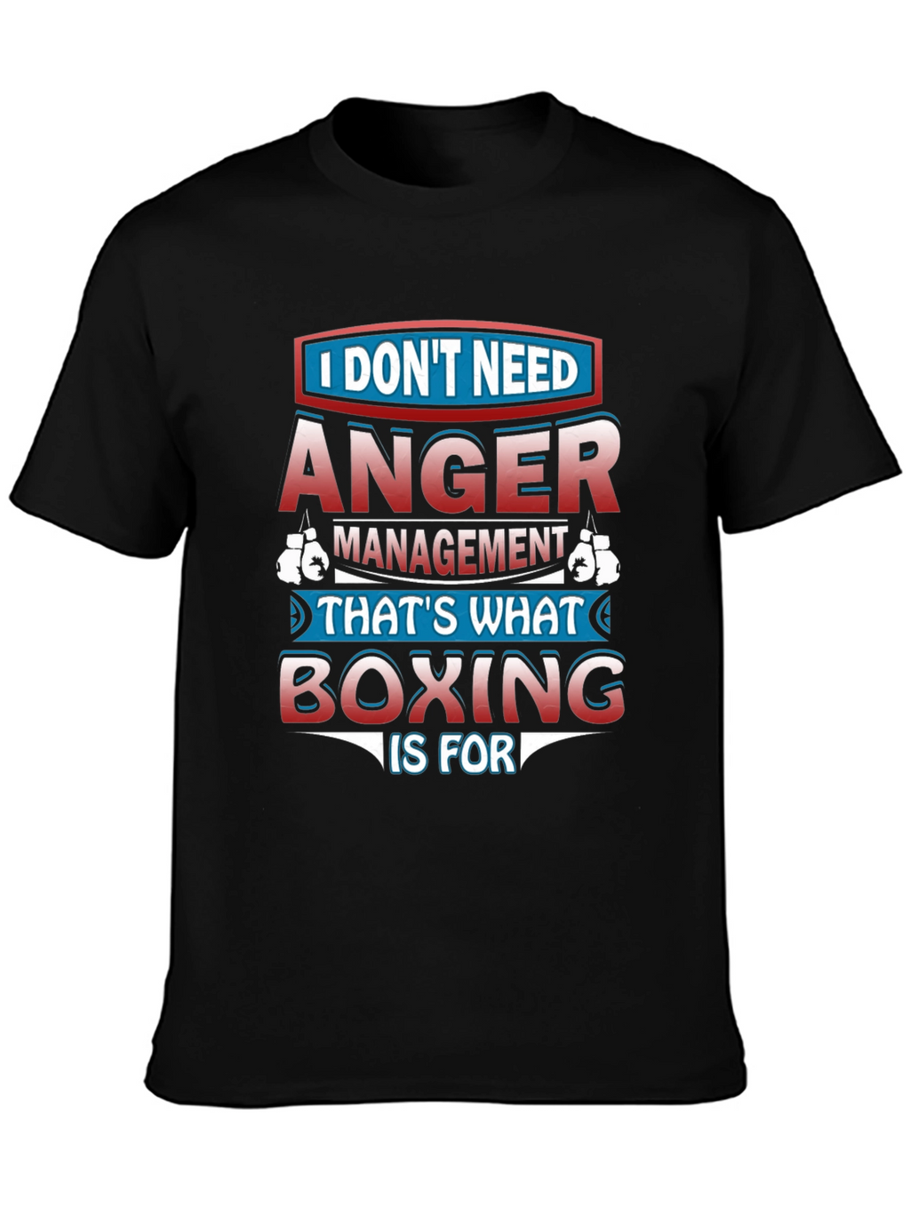 Anger Management Boxing Graphic T-Shirt
