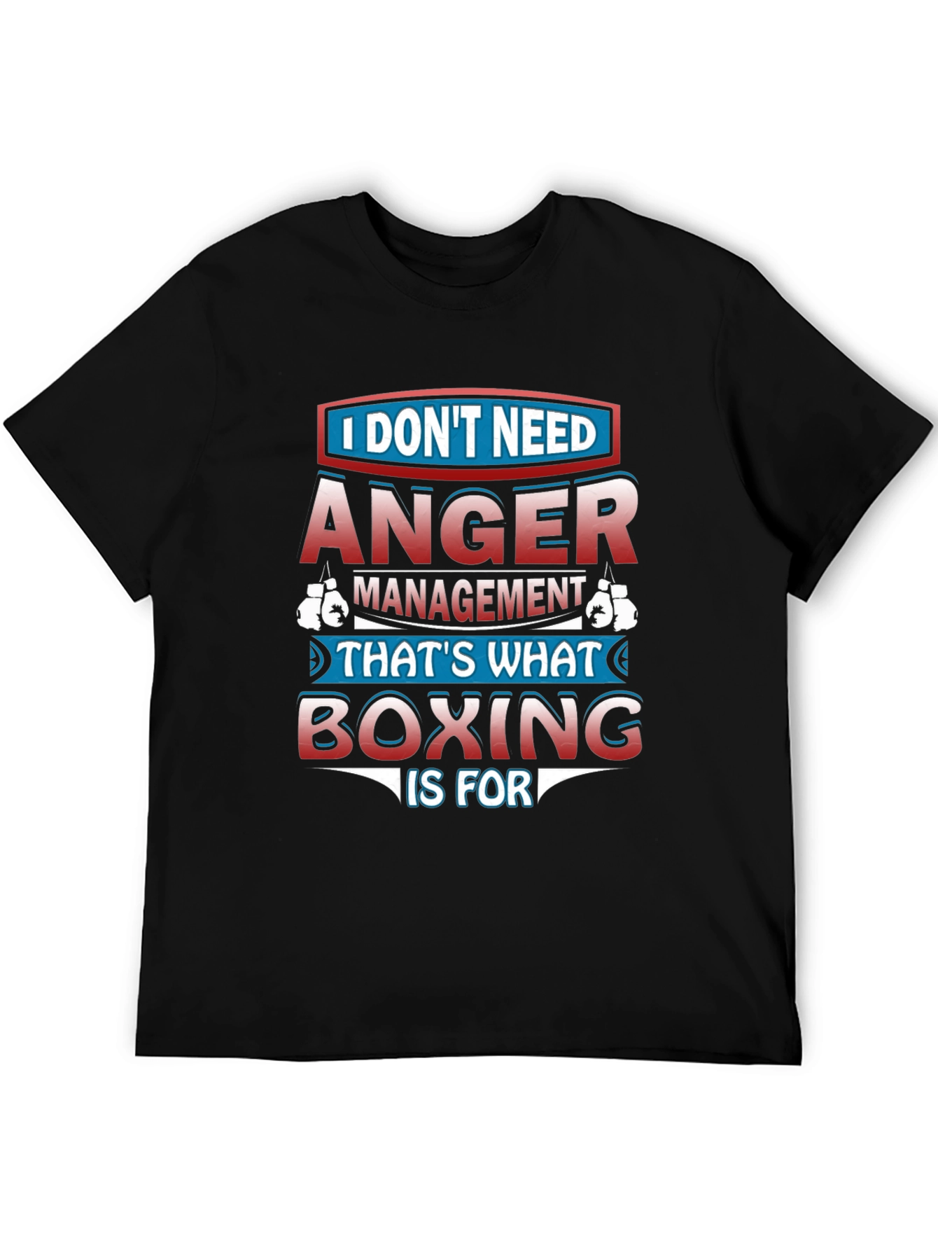 Anger Management Boxing Graphic T-Shirt