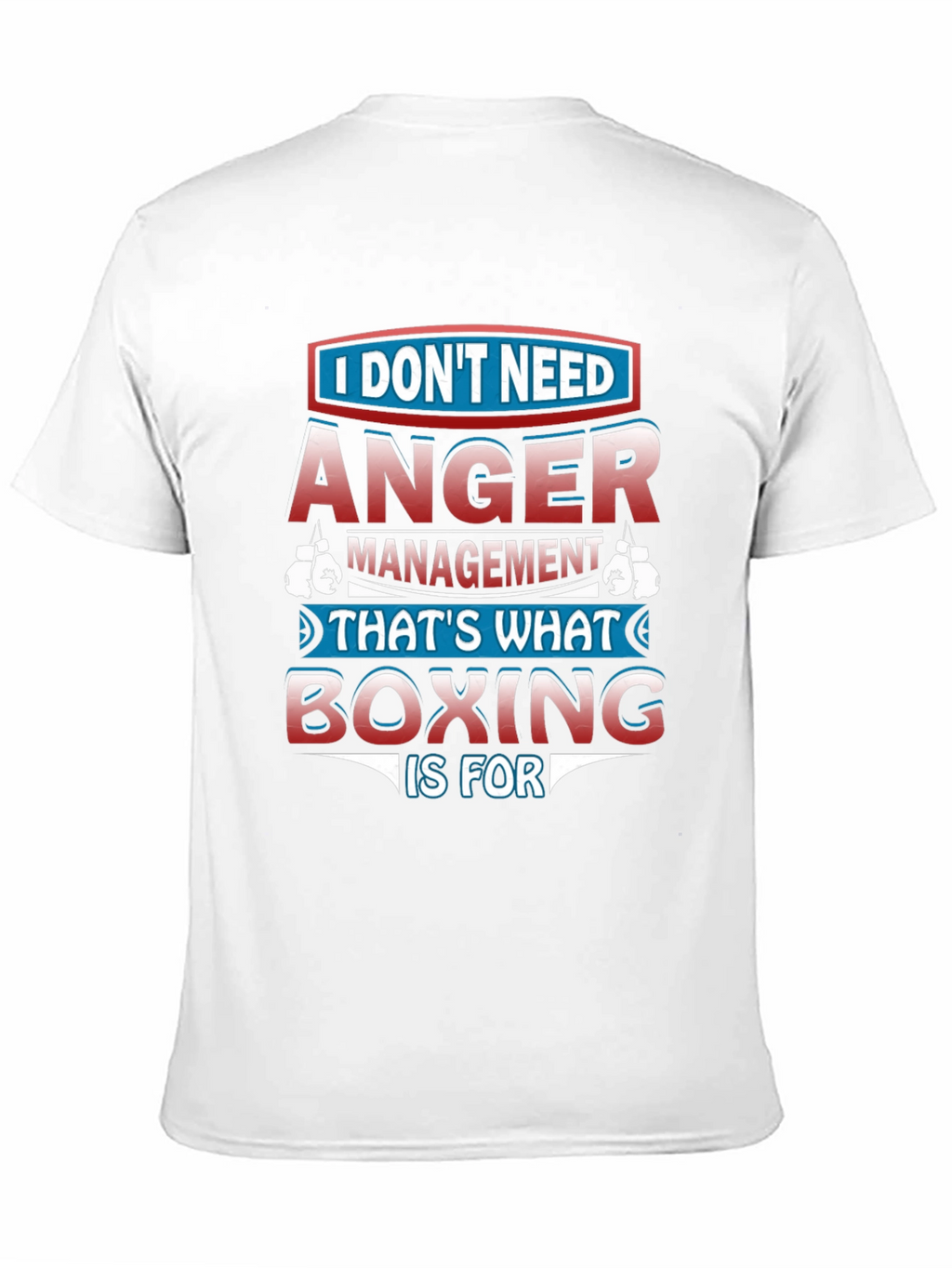 Anger Management Boxing Graphic T-Shirt