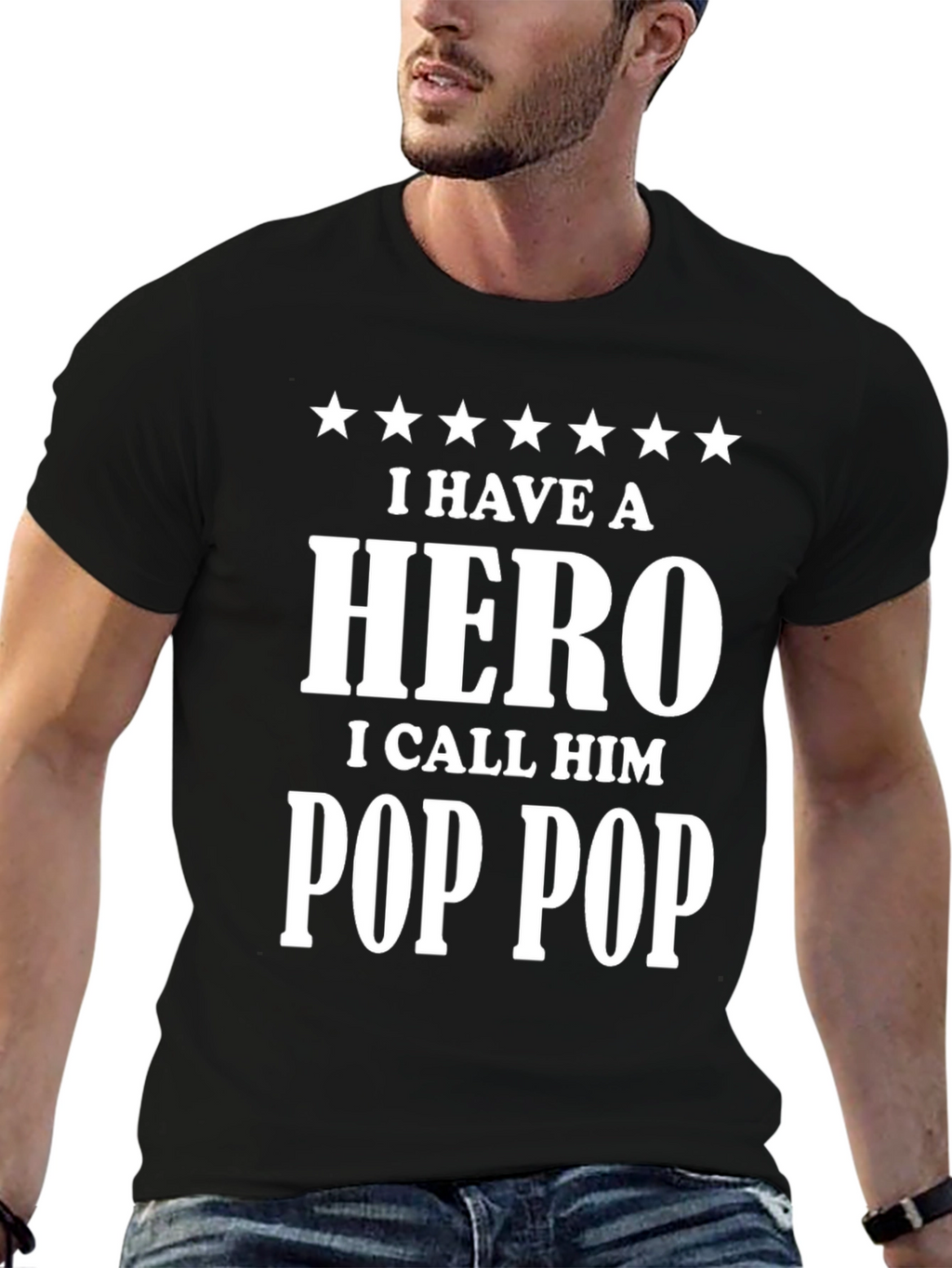 I Have a Hero Pop Pop T-Shirt