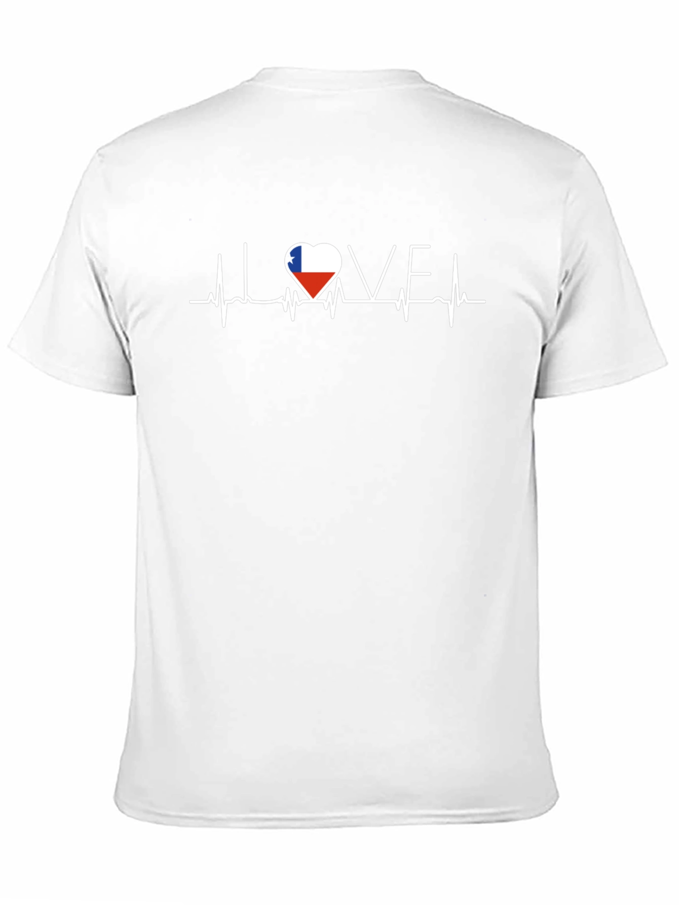 Love Texas Heartbeat Graphic Tee - Black