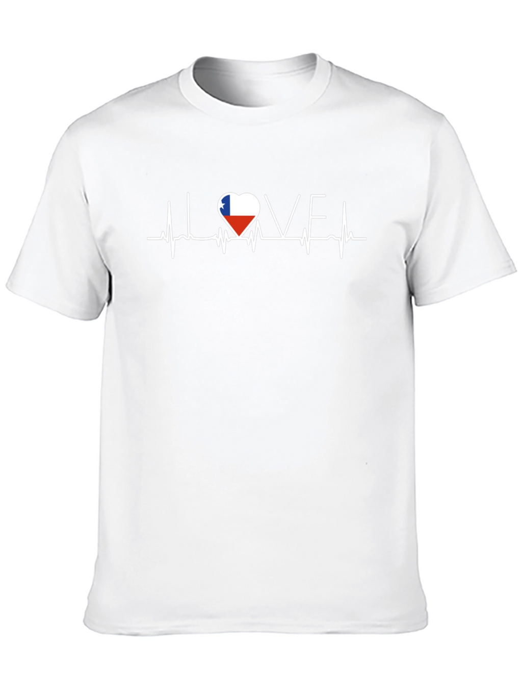 Love Texas Heartbeat Graphic Tee - Black