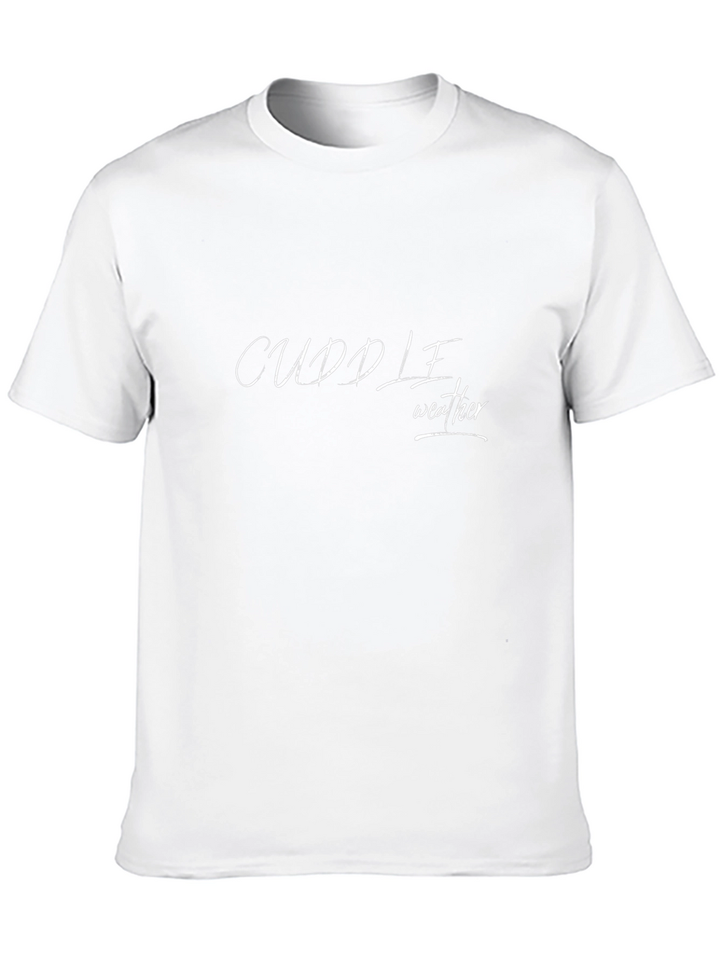 Cuddle Weather Black T-Shirt