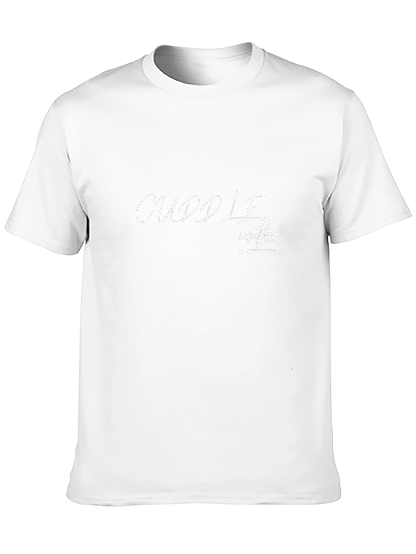 Cuddle Weather Black T-Shirt