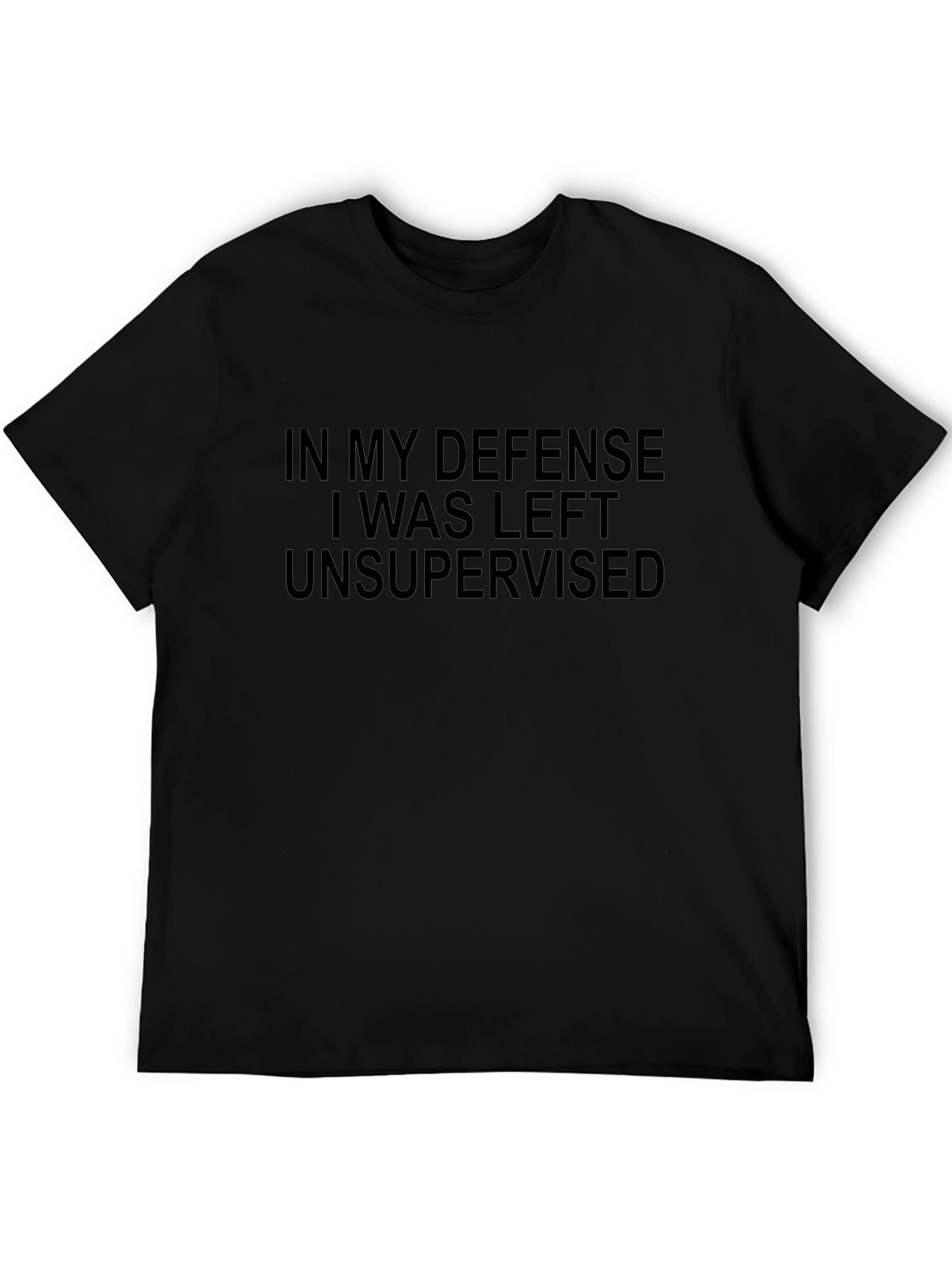 In My Defense Funny Graphic T-Shirt