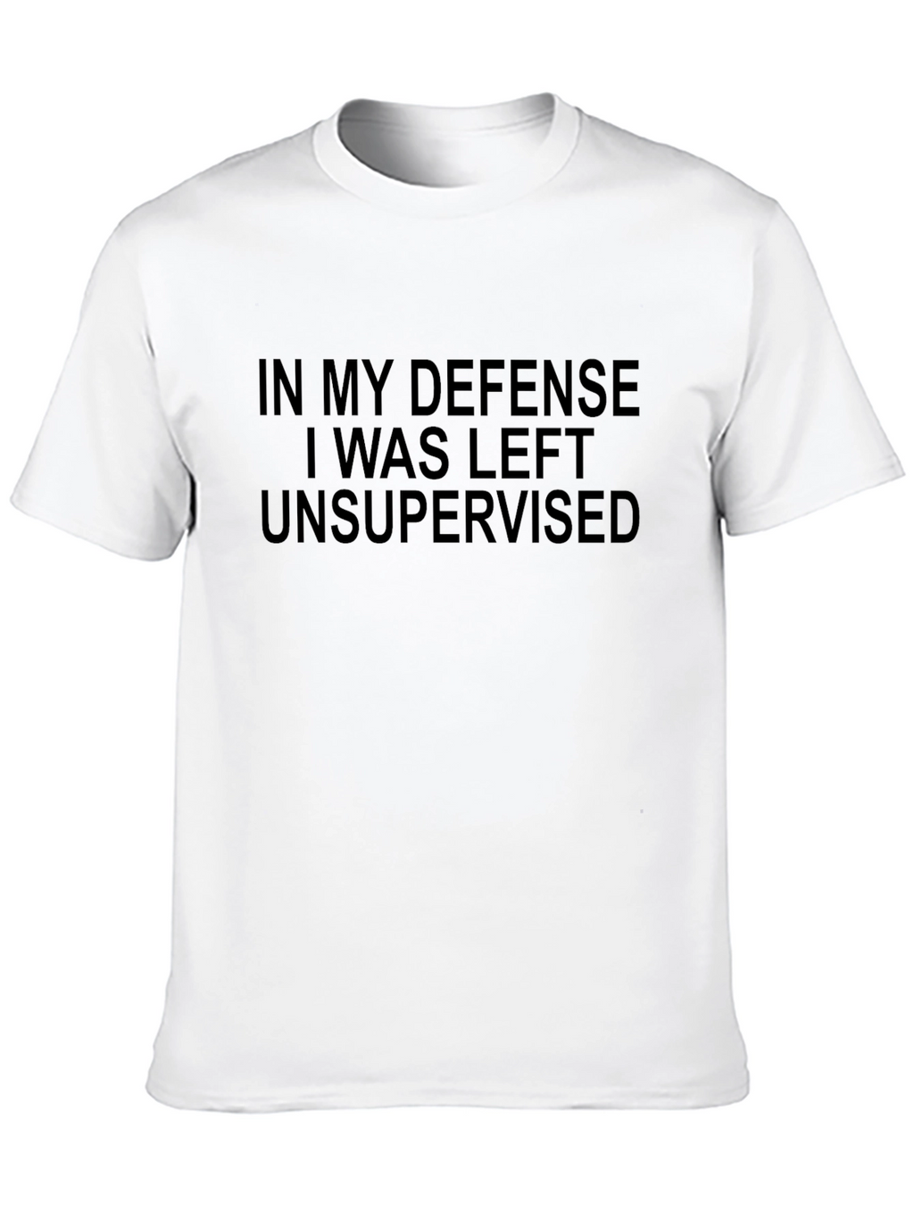 In My Defense Funny Graphic T-Shirt