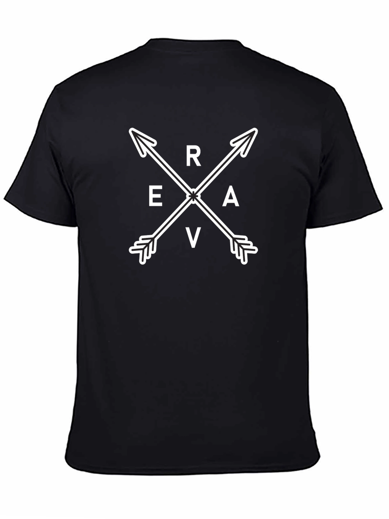 Cool Graphic Tee - Arrows with Letters T-Shirt