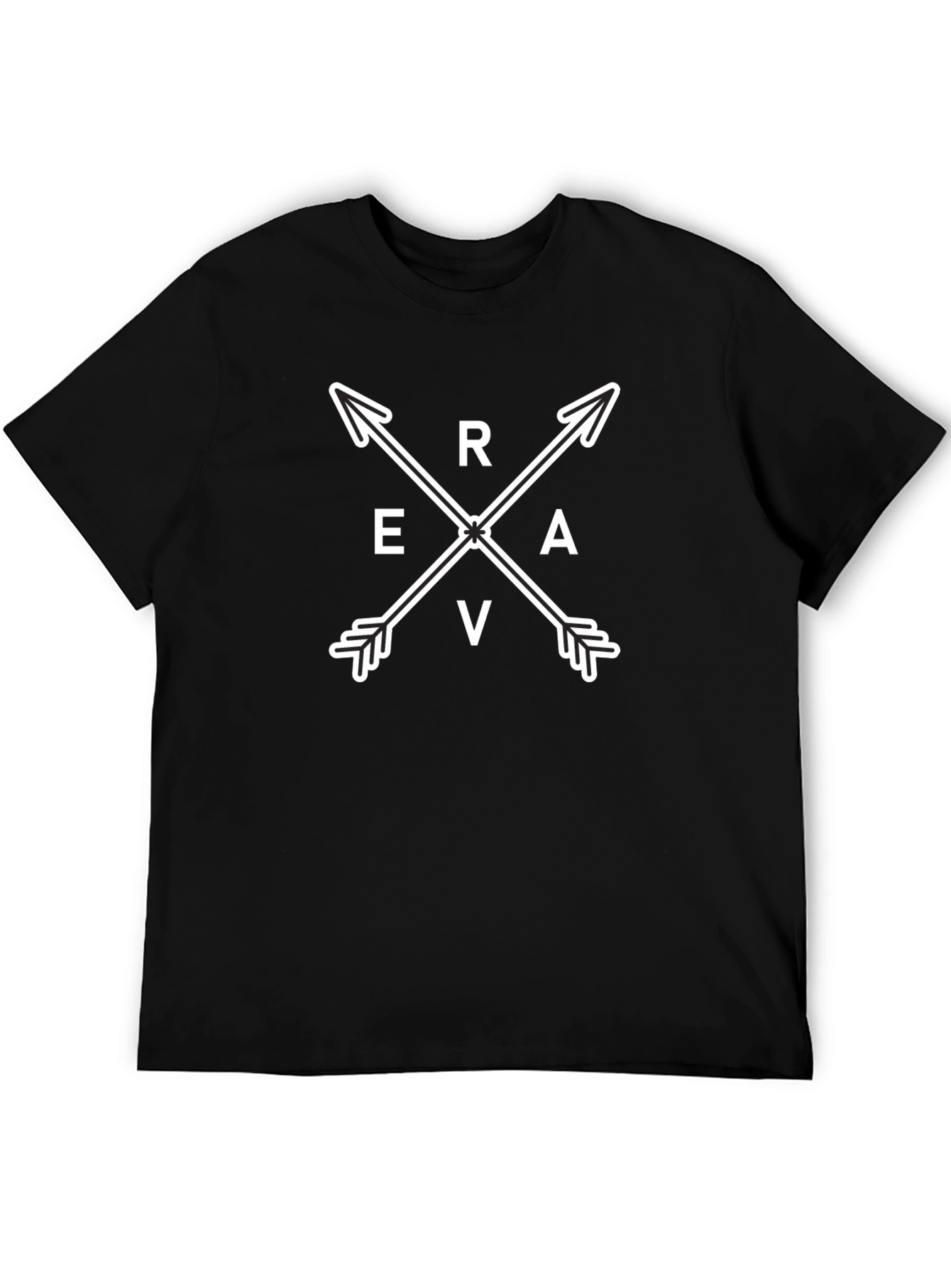 Cool Graphic Tee - Arrows with Letters T-Shirt
