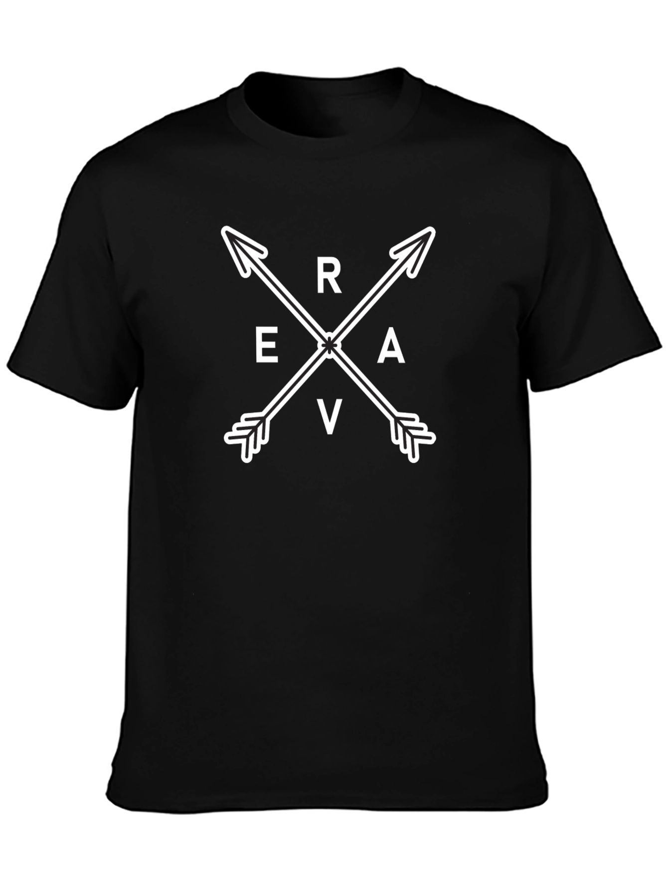 Cool Graphic Tee - Arrows with Letters T-Shirt