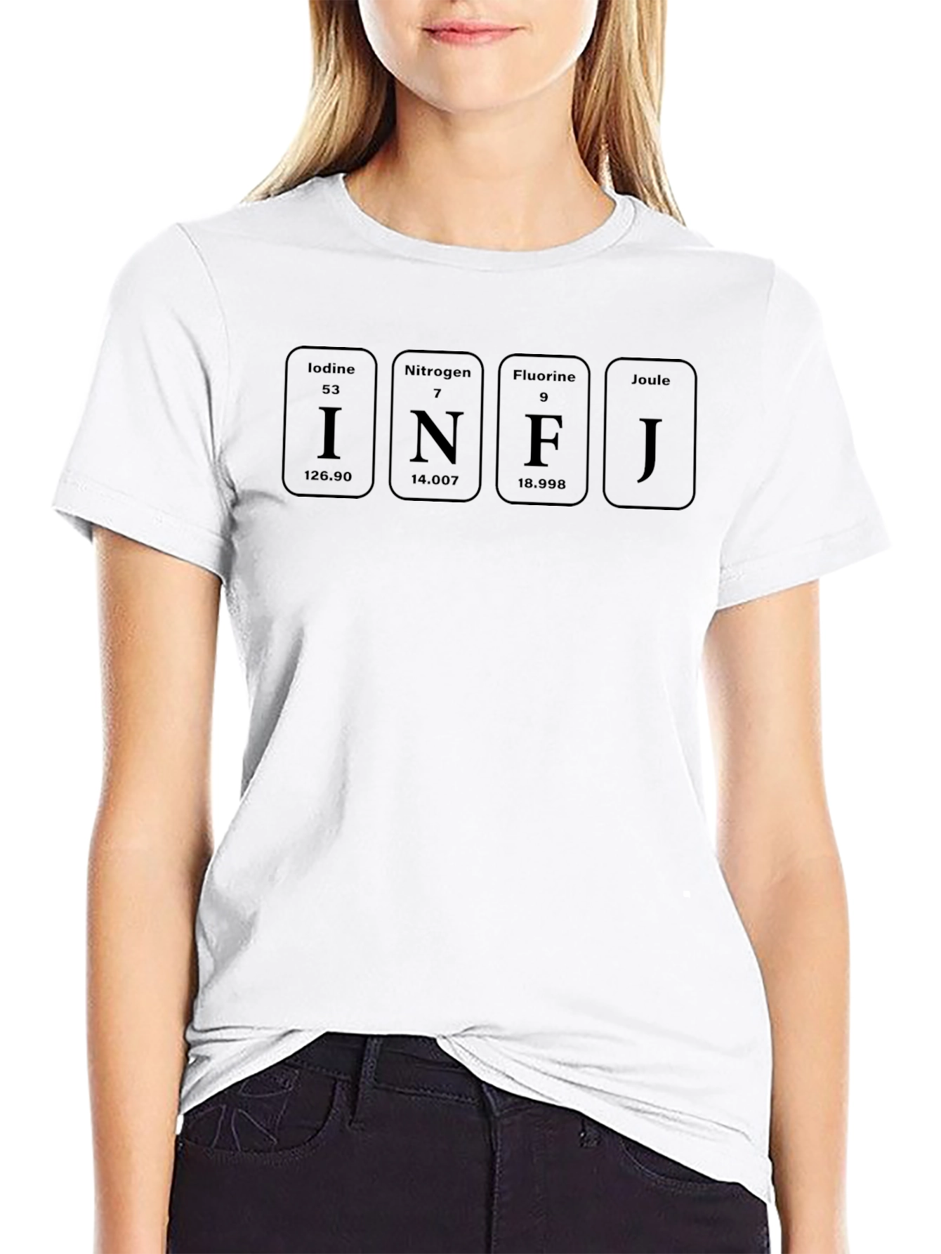 INFJ Periodic Table Funny T-Shirt