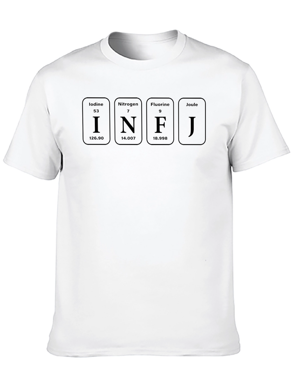 INFJ Periodic Table Funny T-Shirt