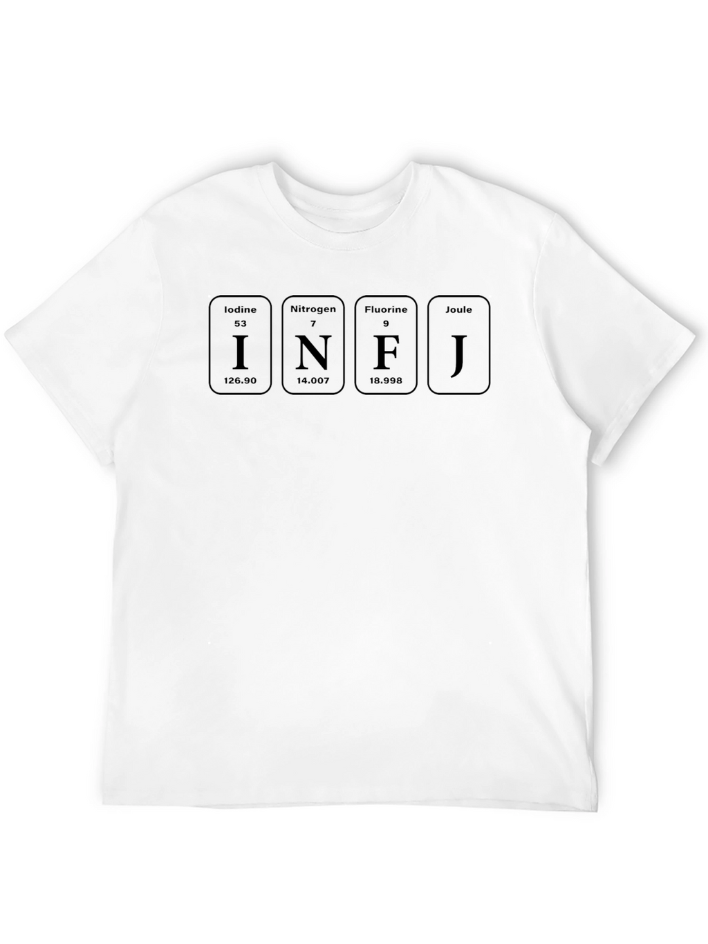 INFJ Periodic Table Funny T-Shirt