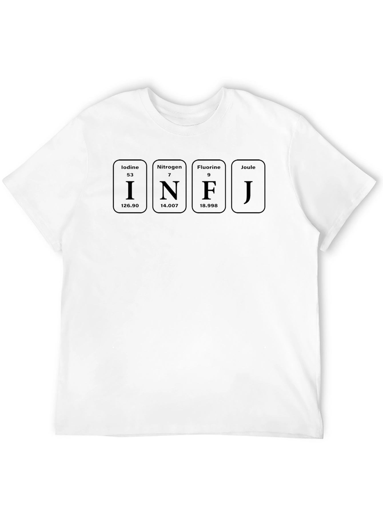 INFJ Periodic Table Funny T-Shirt
