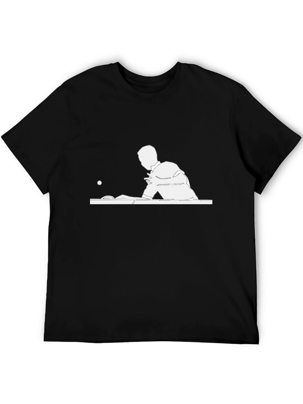 Pool Player T-Shirt - Black