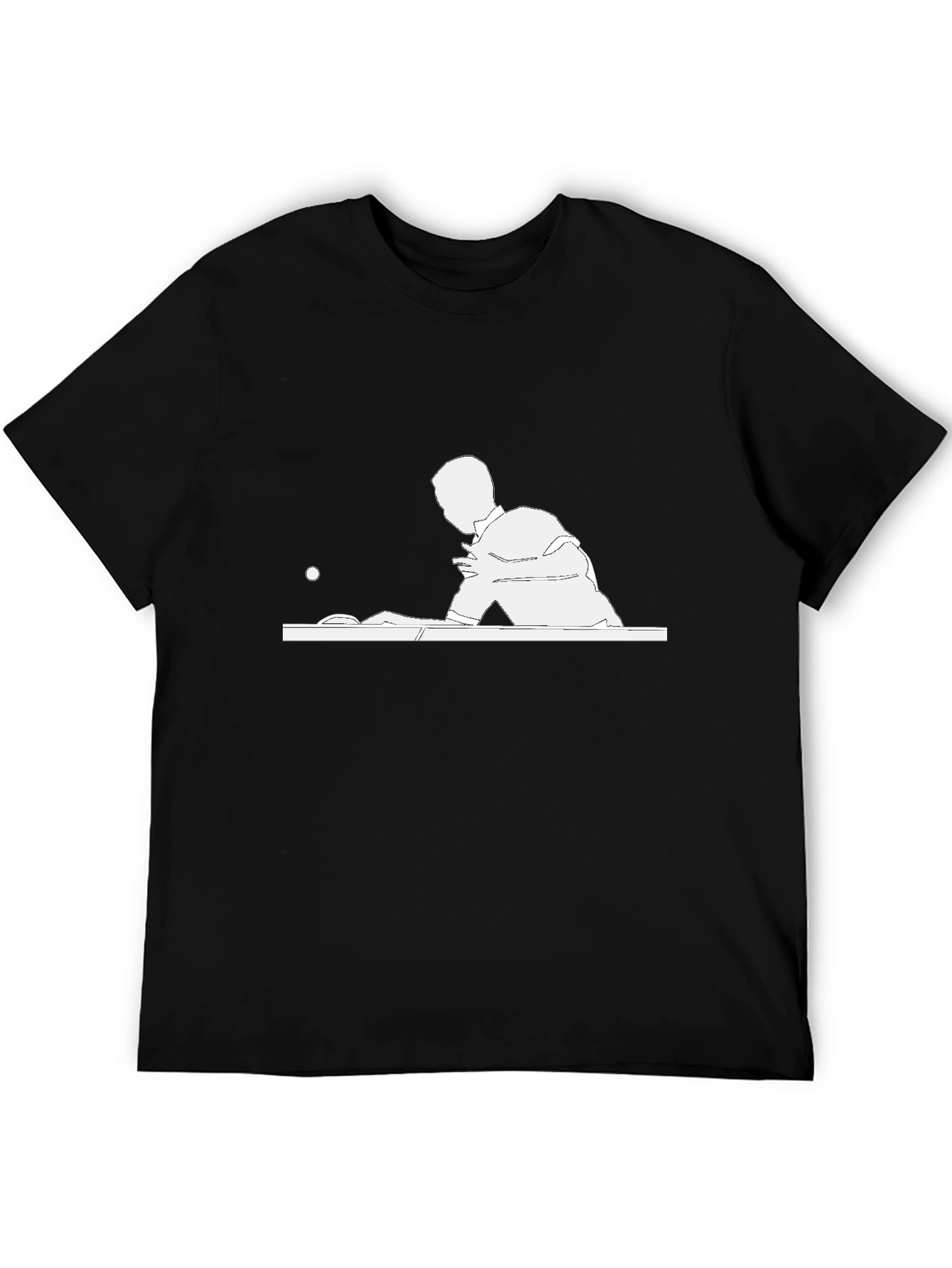 Pool Player T-Shirt - Black