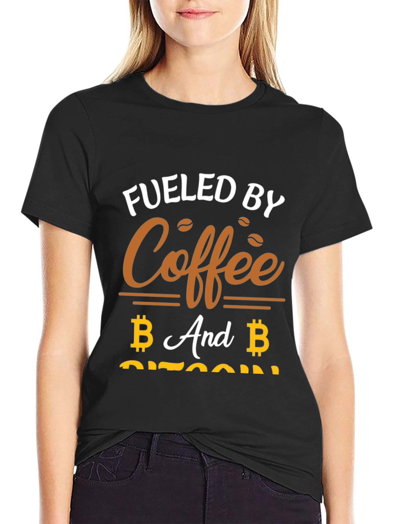Fueled By Coffee and Bitcoin T-Shirt