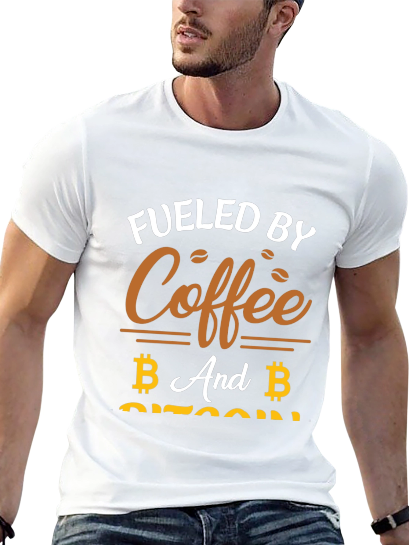 Fueled By Coffee and Bitcoin T-Shirt
