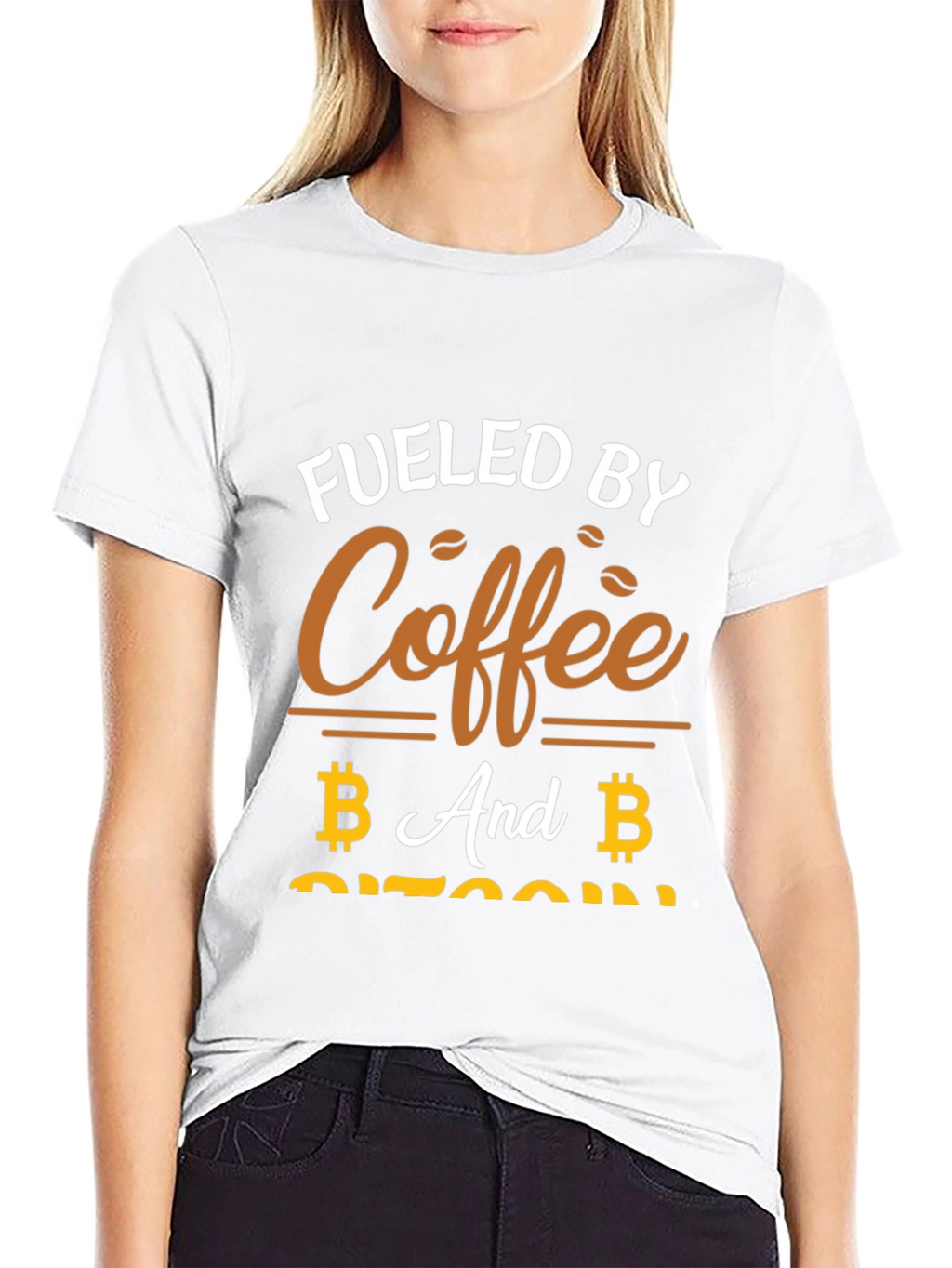 Fueled By Coffee and Bitcoin T-Shirt