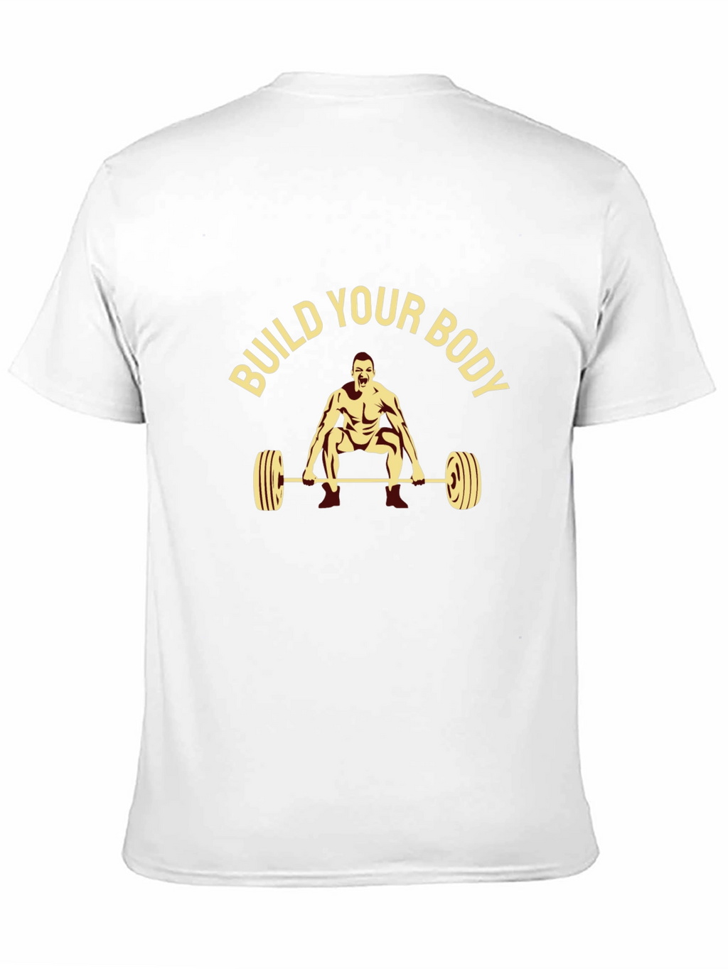 Build Your Body Graphic Tee - Black