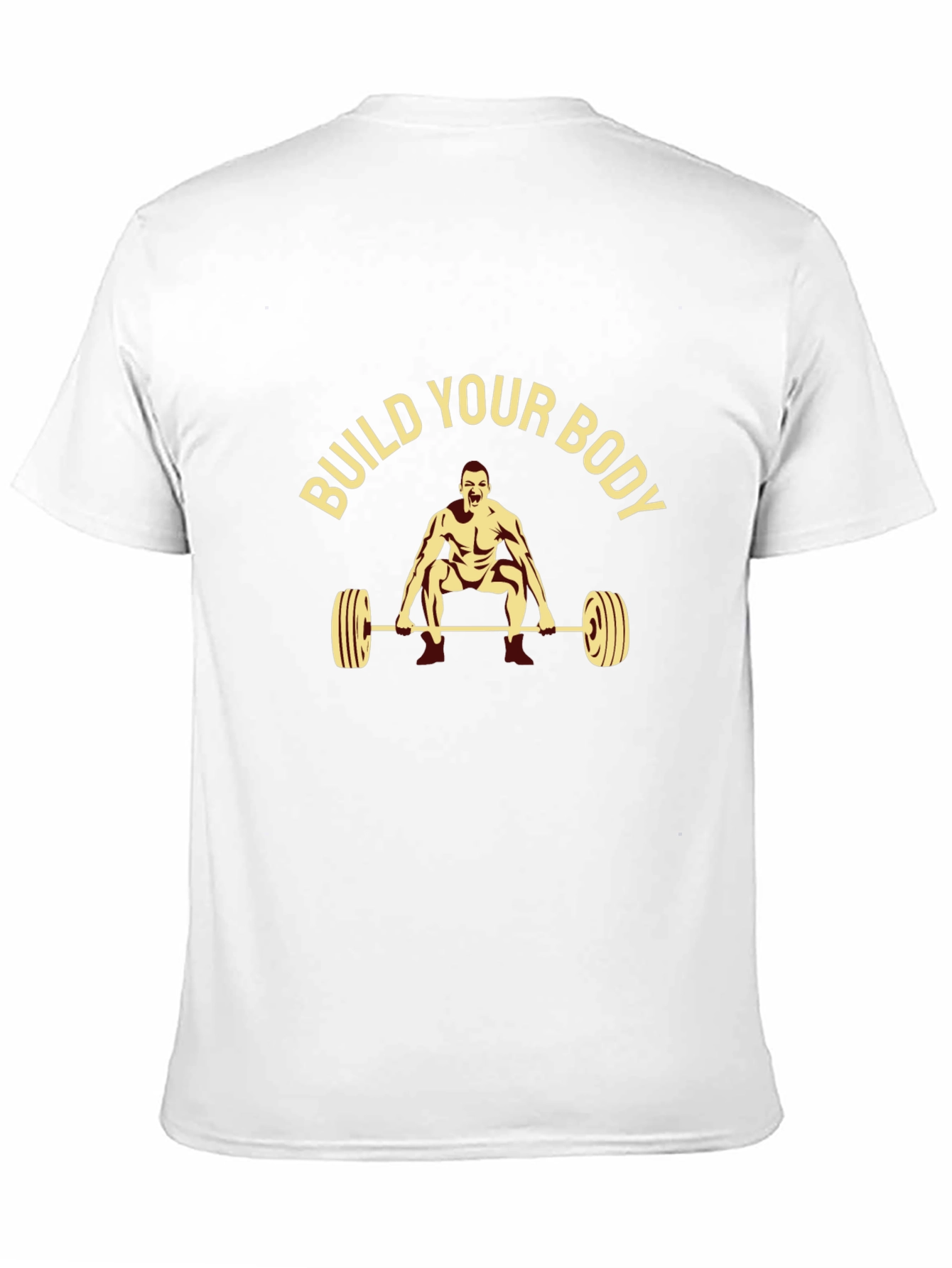 Build Your Body Graphic Tee - Black
