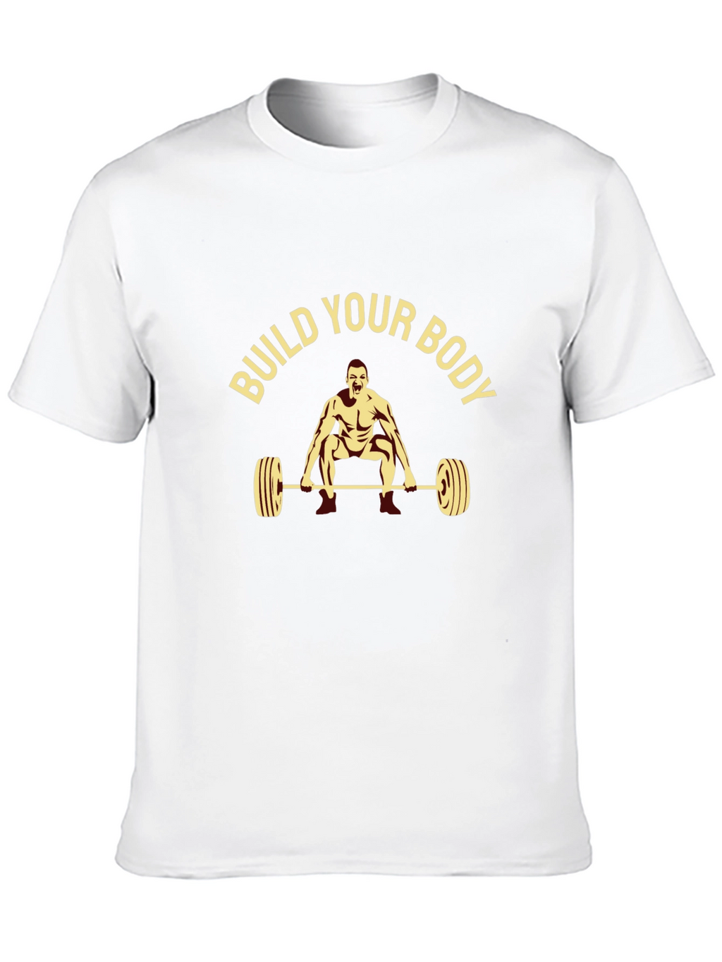 Build Your Body Graphic Tee - Black