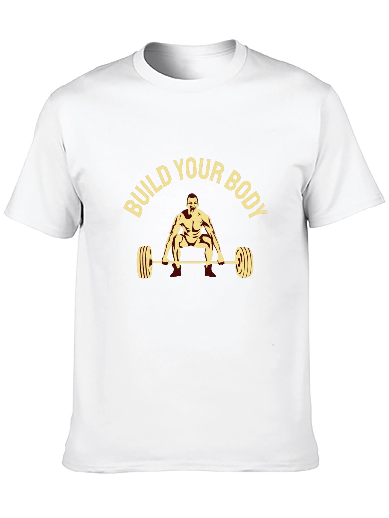 Build Your Body Graphic Tee - Black