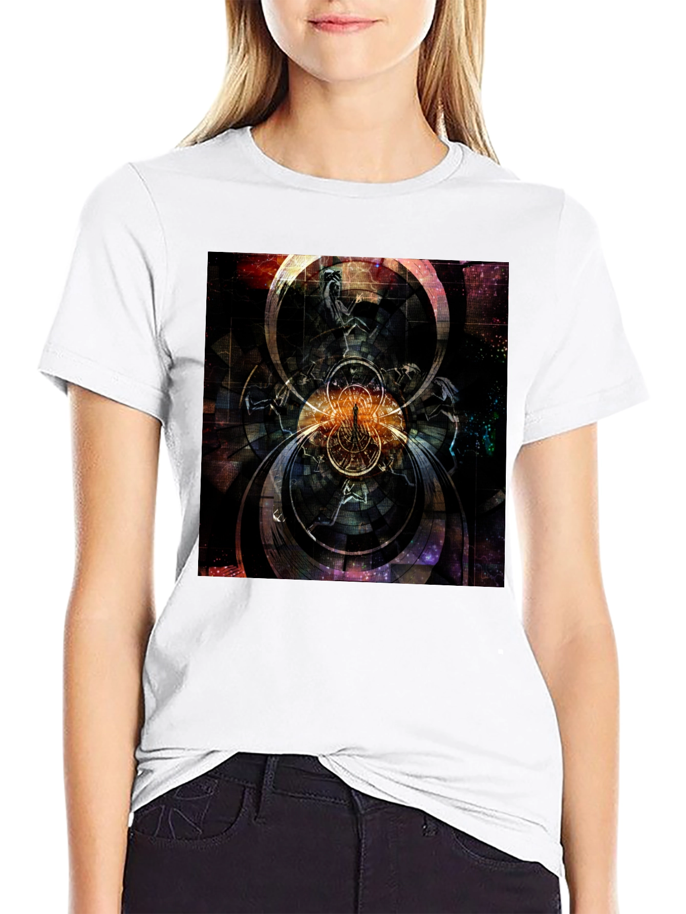 Abstract Time T-Shirt - Surreal Design