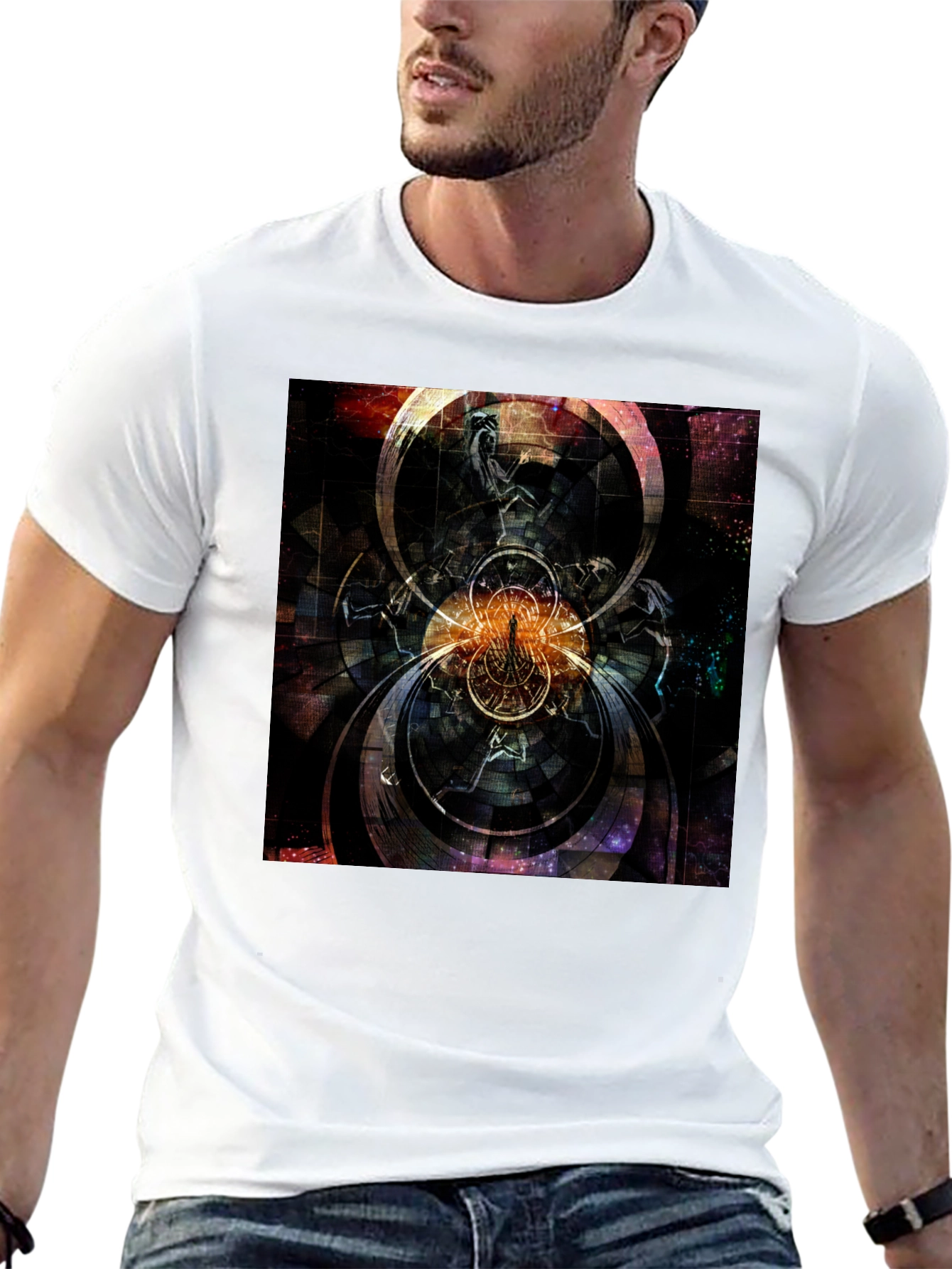 Abstract Time T-Shirt - Surreal Design
