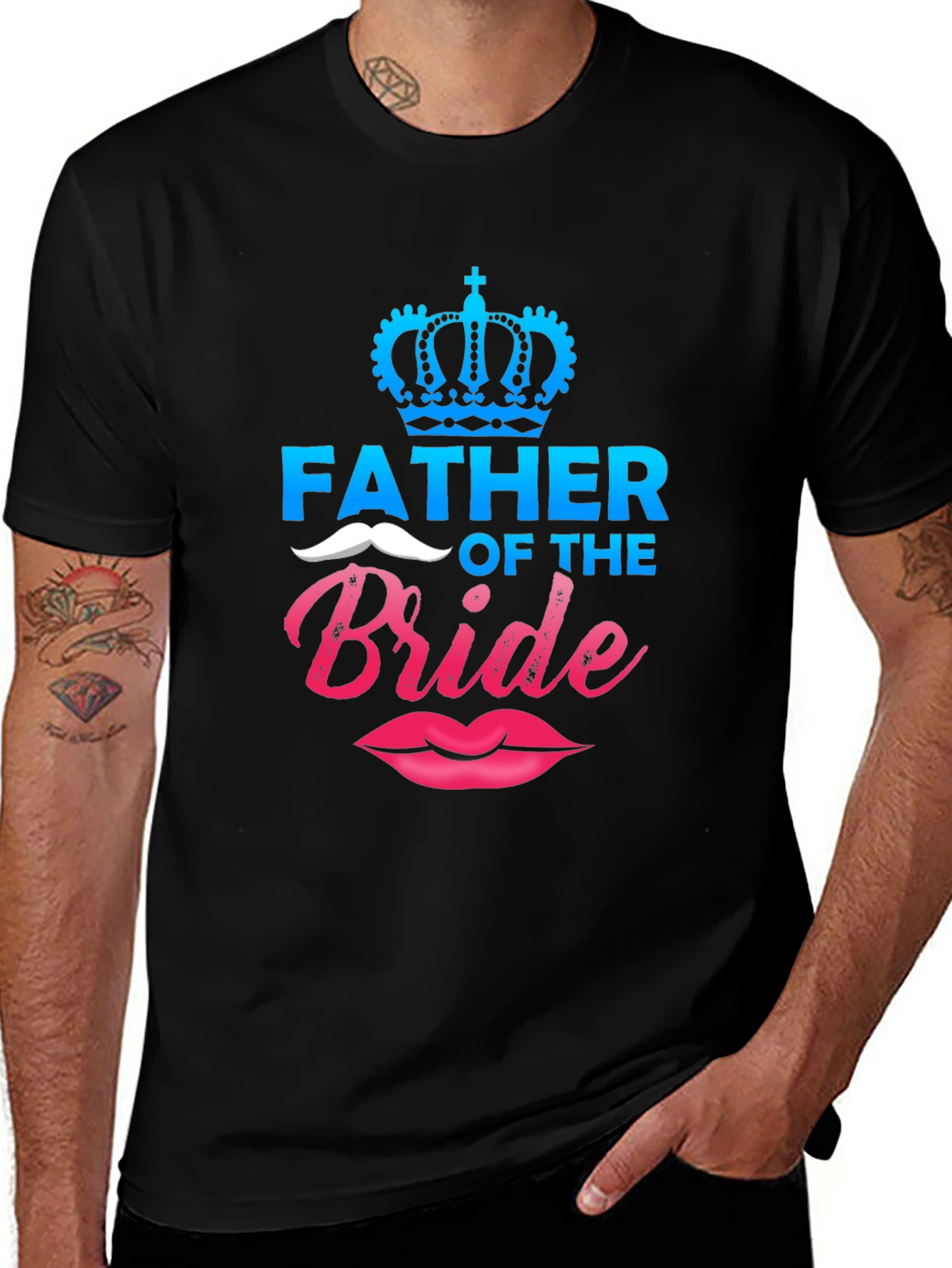 Father of the Bride T-Shirt - Grooms Dad Wedding Tee