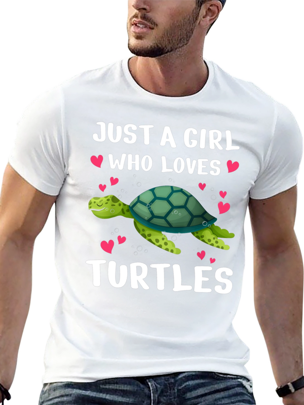 Just A Girl Who Loves Turtles T-Shirt