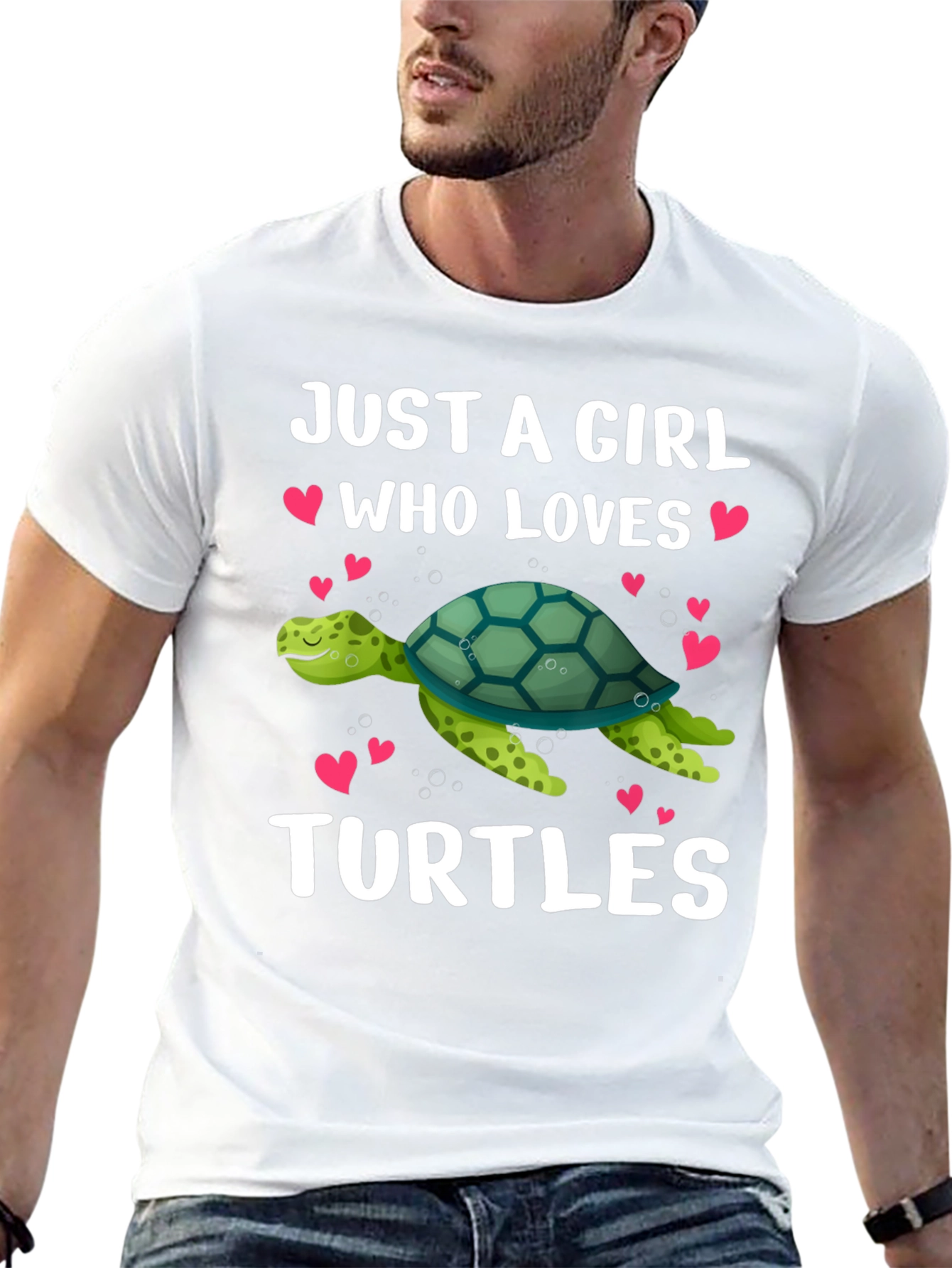 Just A Girl Who Loves Turtles T-Shirt