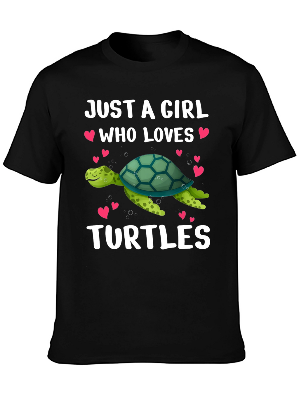 Just A Girl Who Loves Turtles T-Shirt