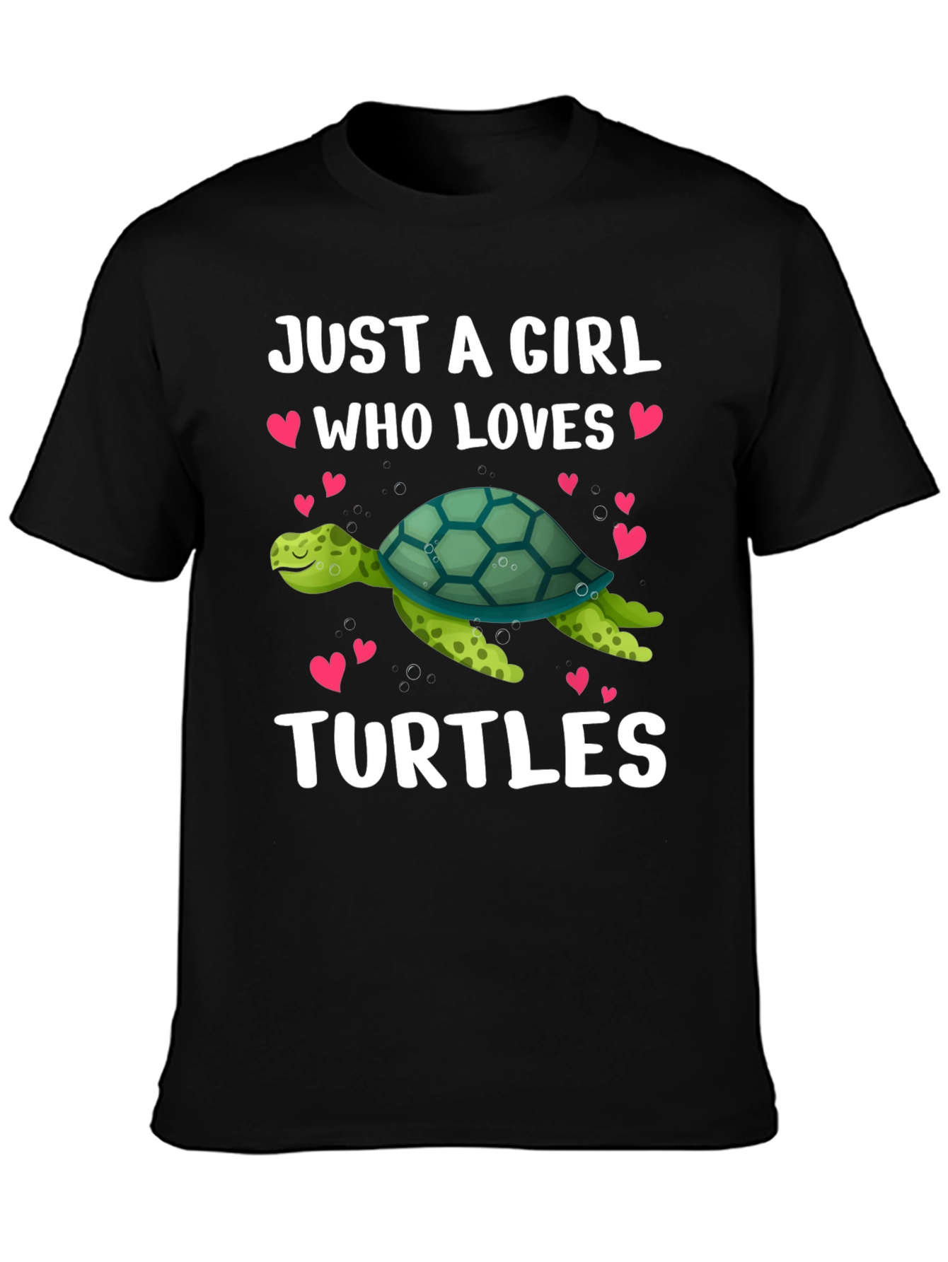 Just A Girl Who Loves Turtles T-Shirt