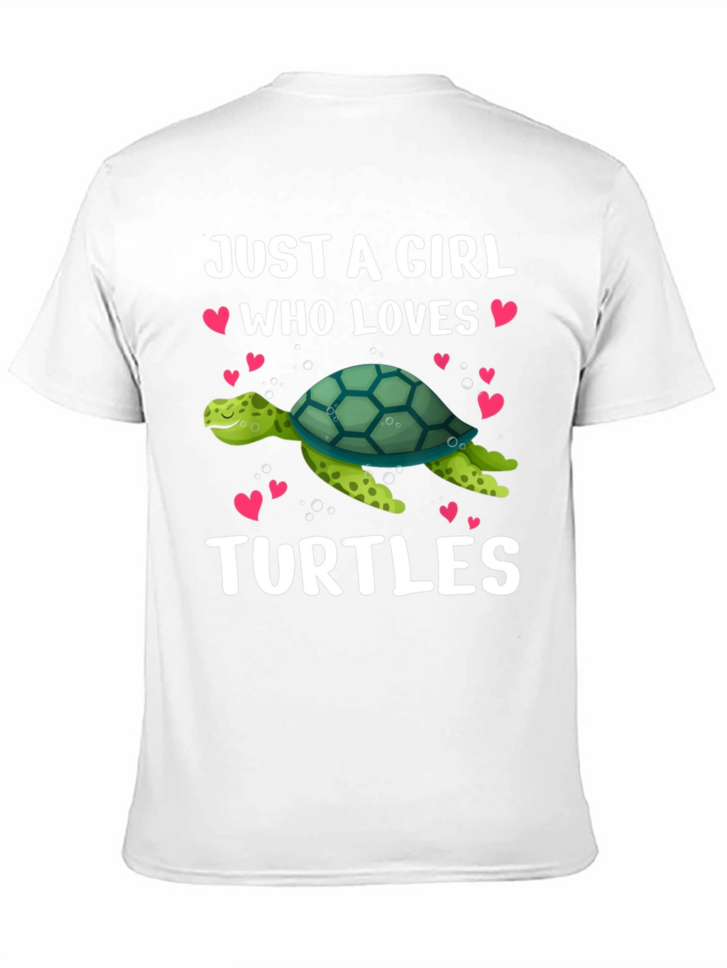 Just A Girl Who Loves Turtles T-Shirt