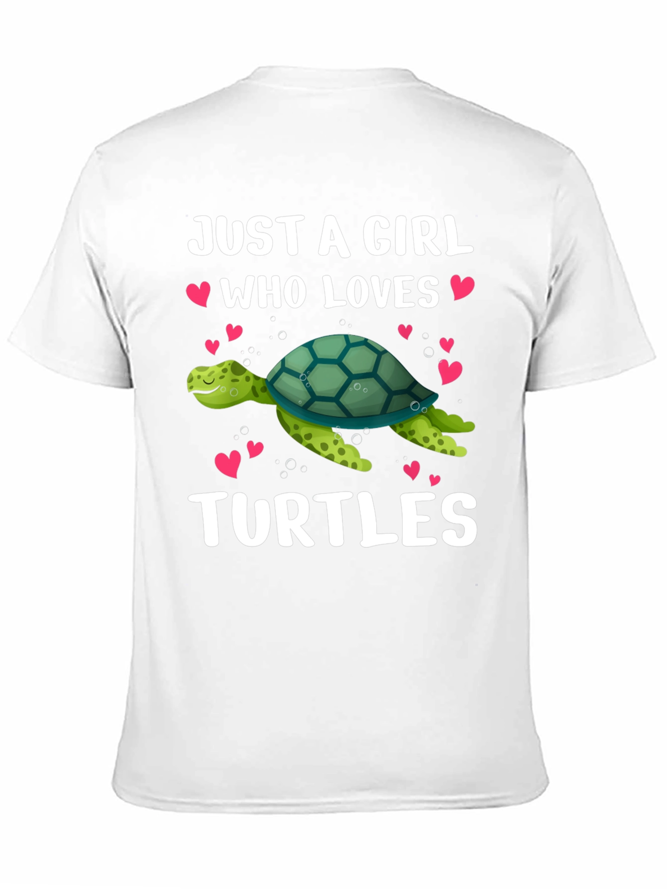 Just A Girl Who Loves Turtles T-Shirt