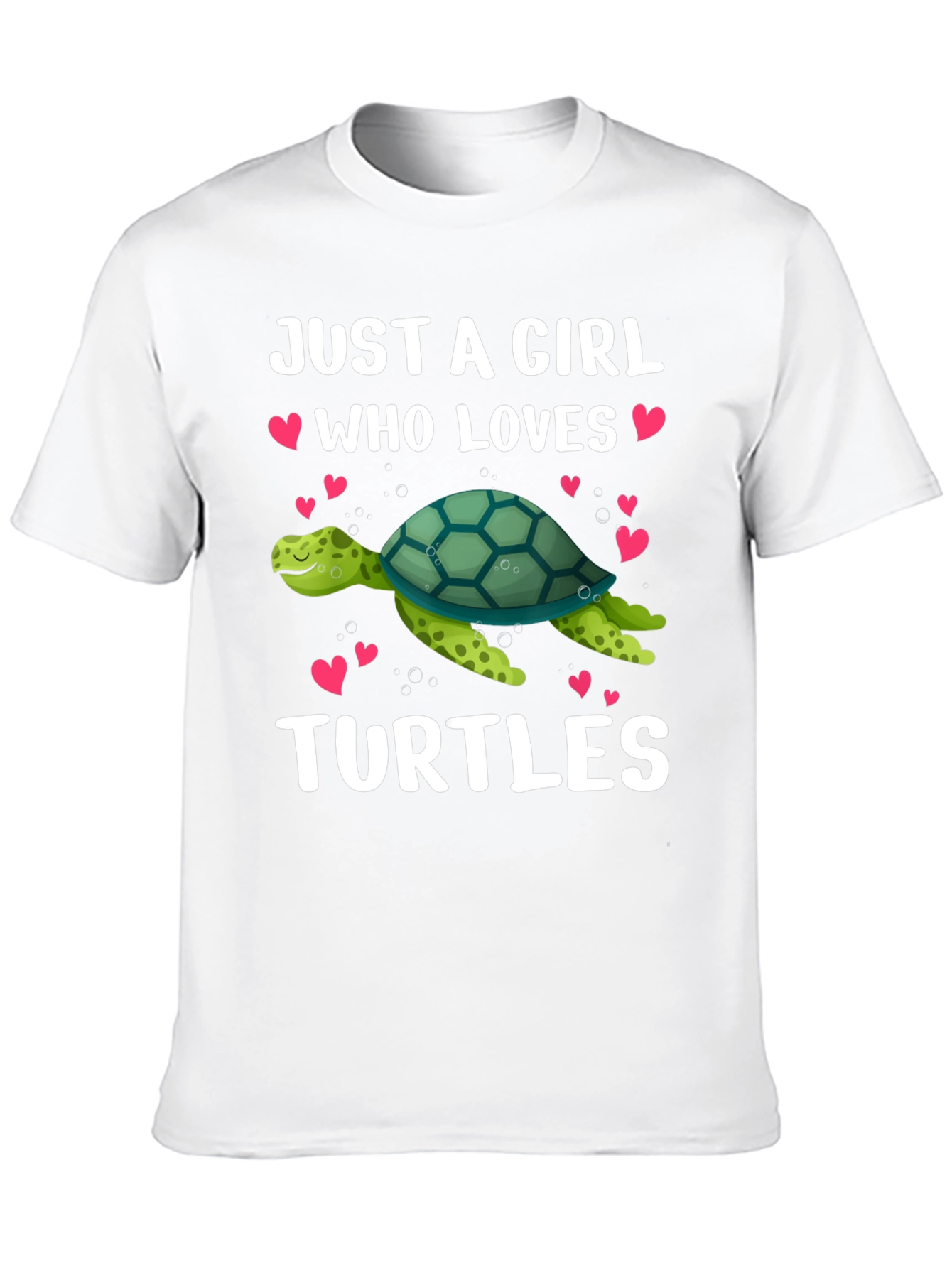 Just A Girl Who Loves Turtles T-Shirt