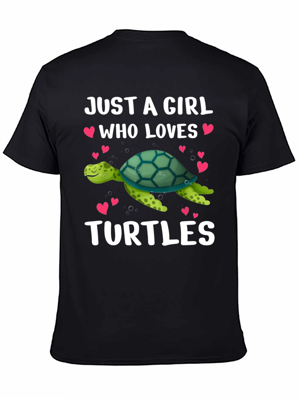 Just A Girl Who Loves Turtles T-Shirt