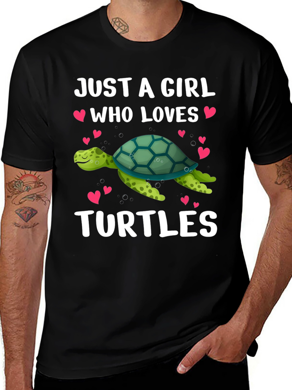 Just A Girl Who Loves Turtles T-Shirt