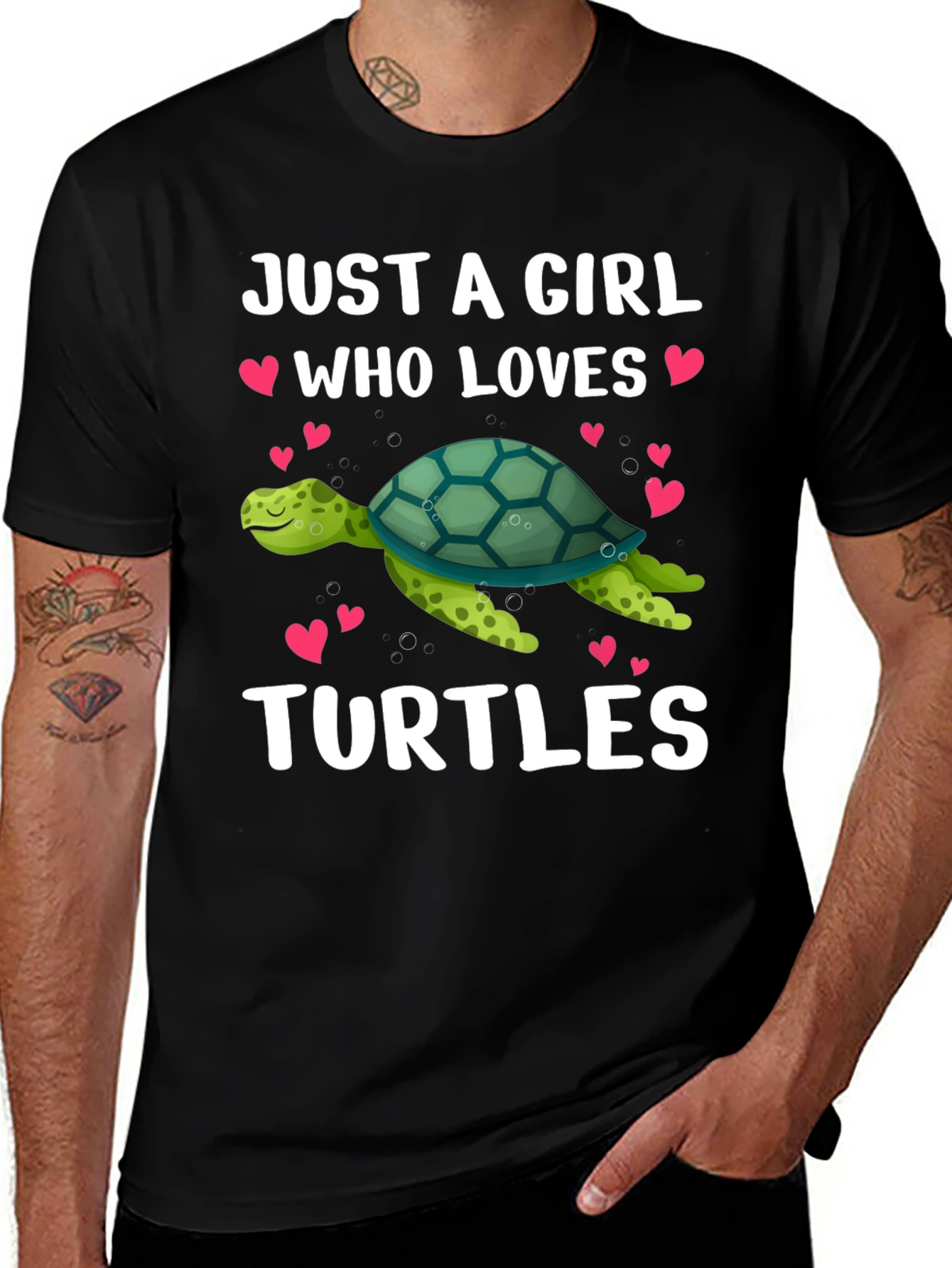 Just A Girl Who Loves Turtles T-Shirt