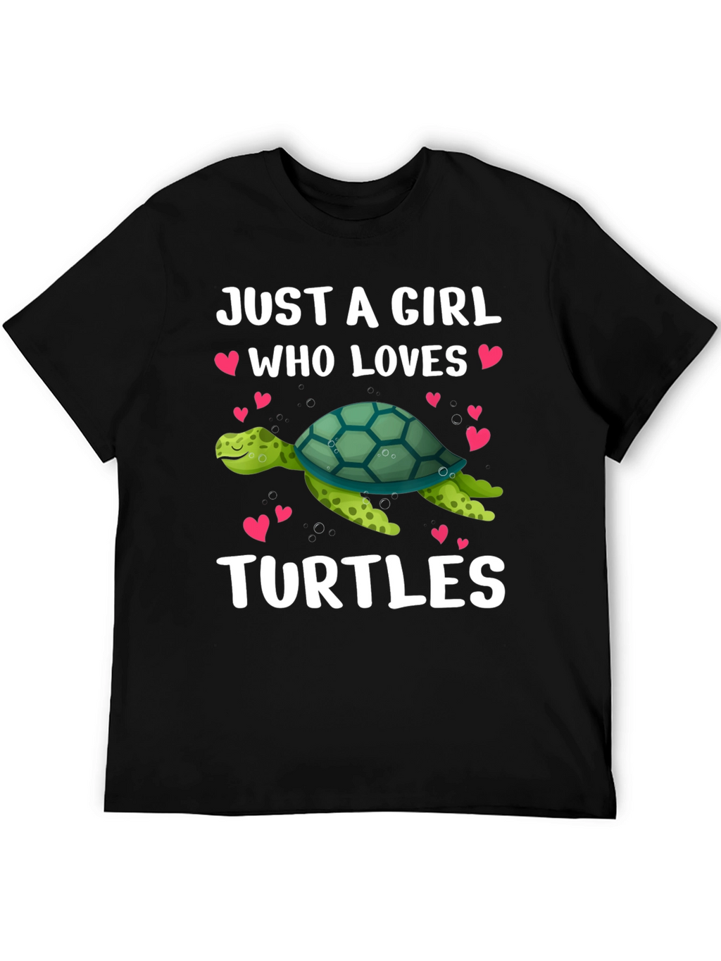 Just A Girl Who Loves Turtles T-Shirt