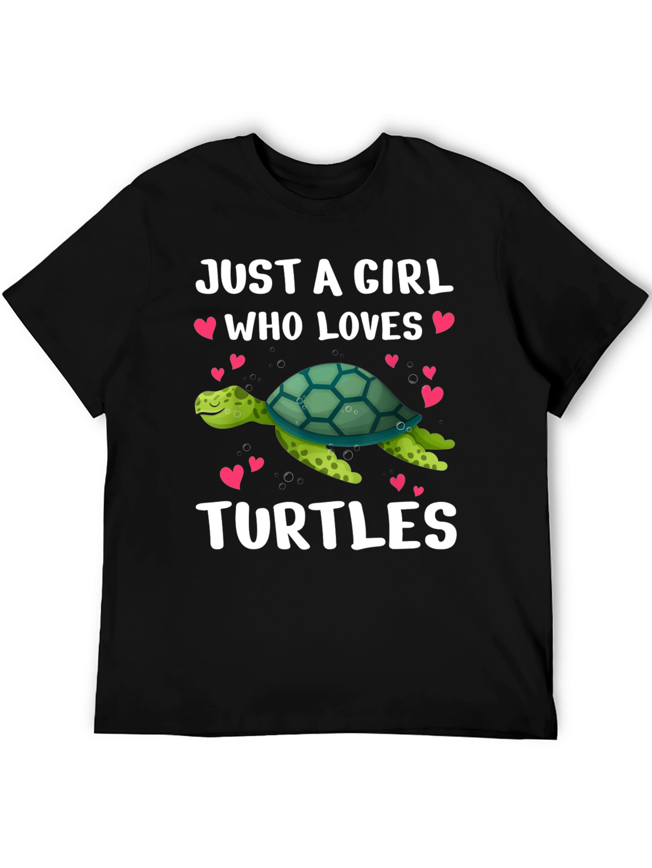 Just A Girl Who Loves Turtles T-Shirt