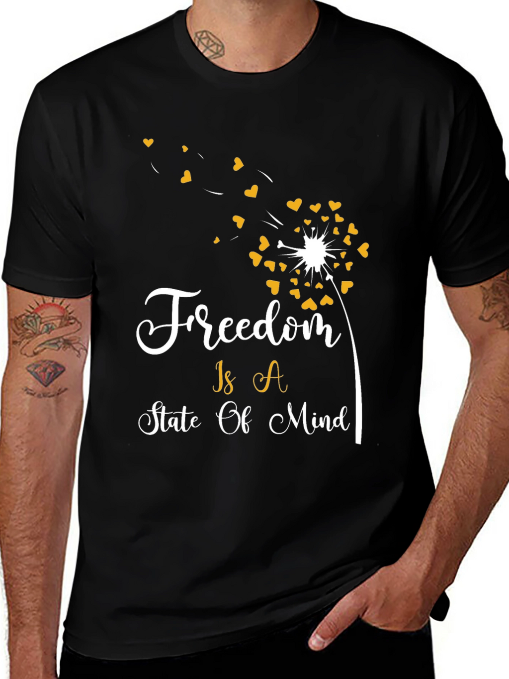 Freedom State of Mind Graphic T-Shirt