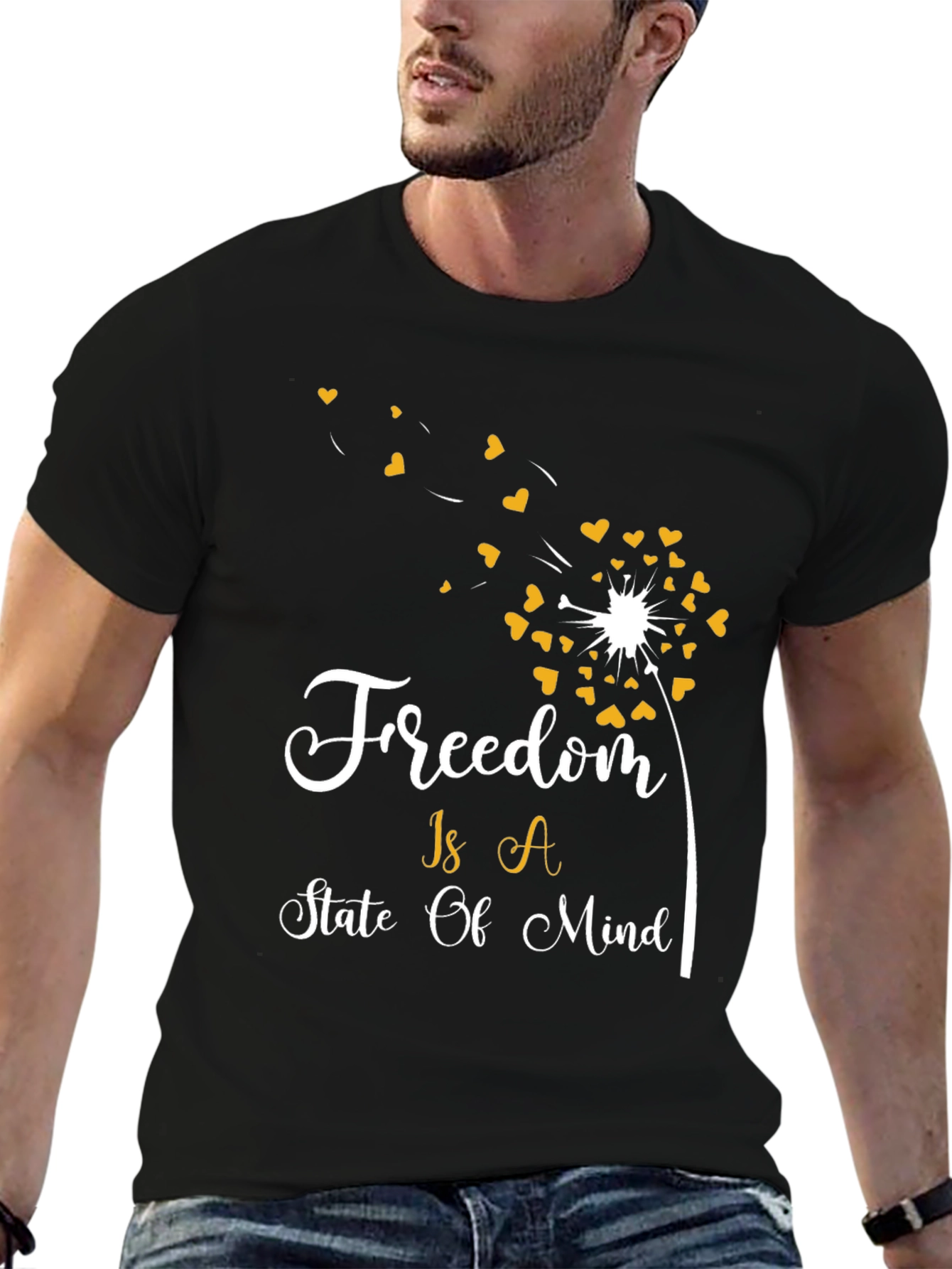 Freedom State of Mind Graphic T-Shirt