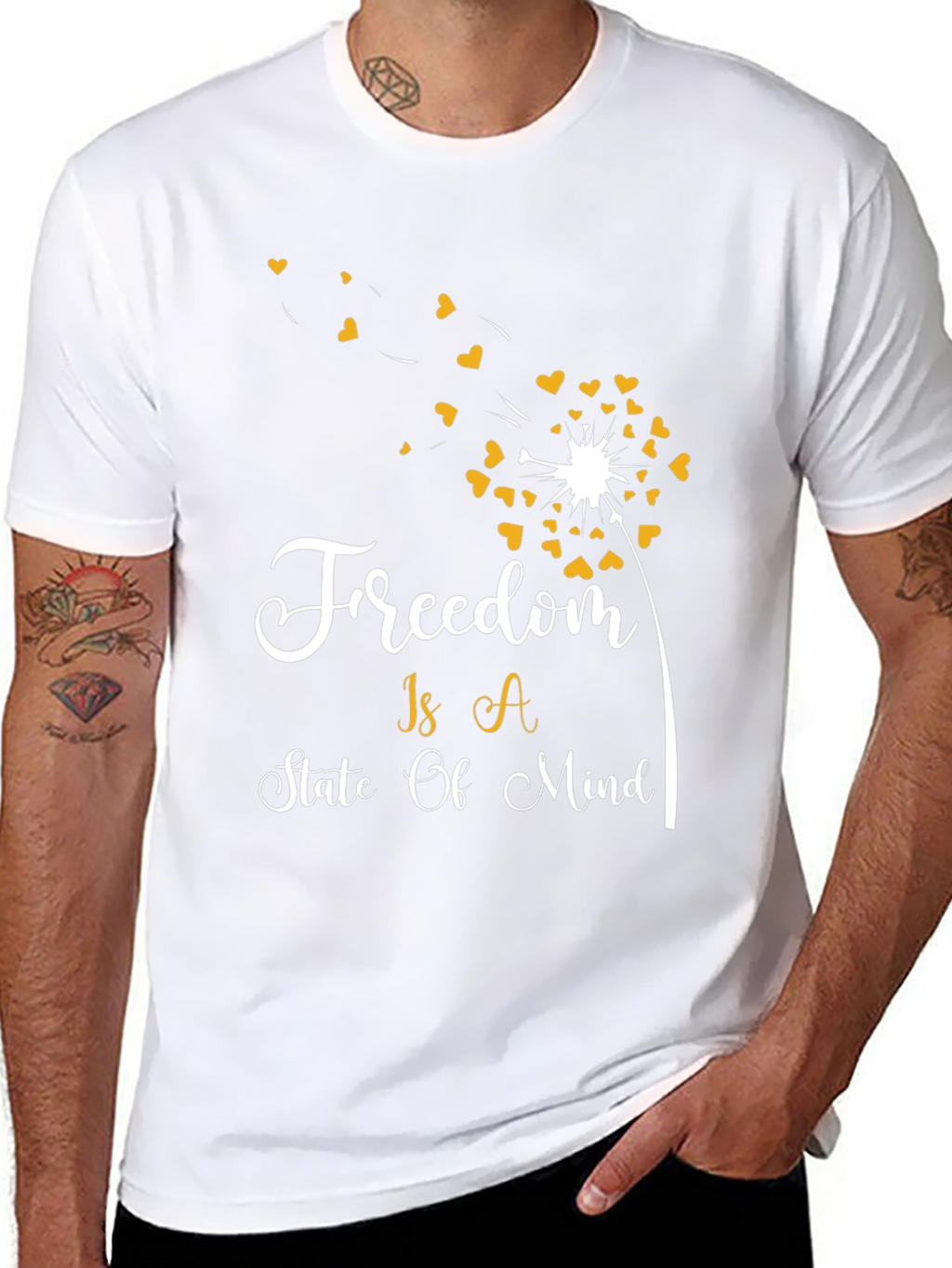 Freedom State of Mind Graphic T-Shirt