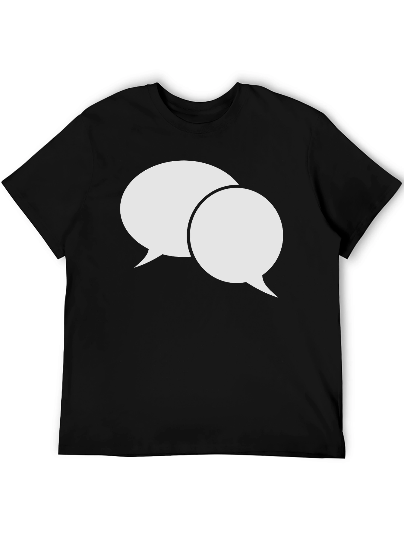 Conversation Bubble Graphic T-Shirt