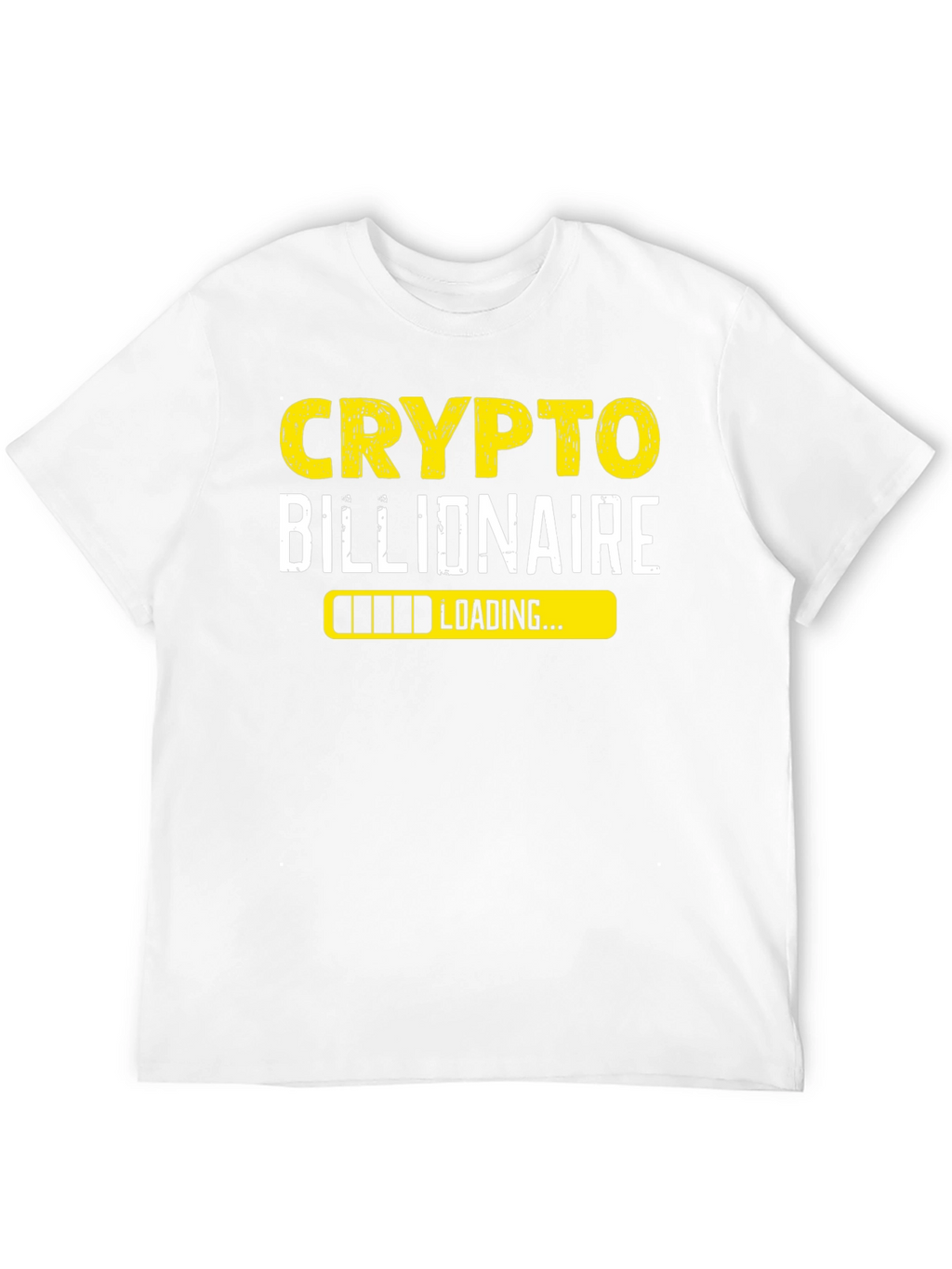 Crypto Billionaire Loading T-Shirt - Black