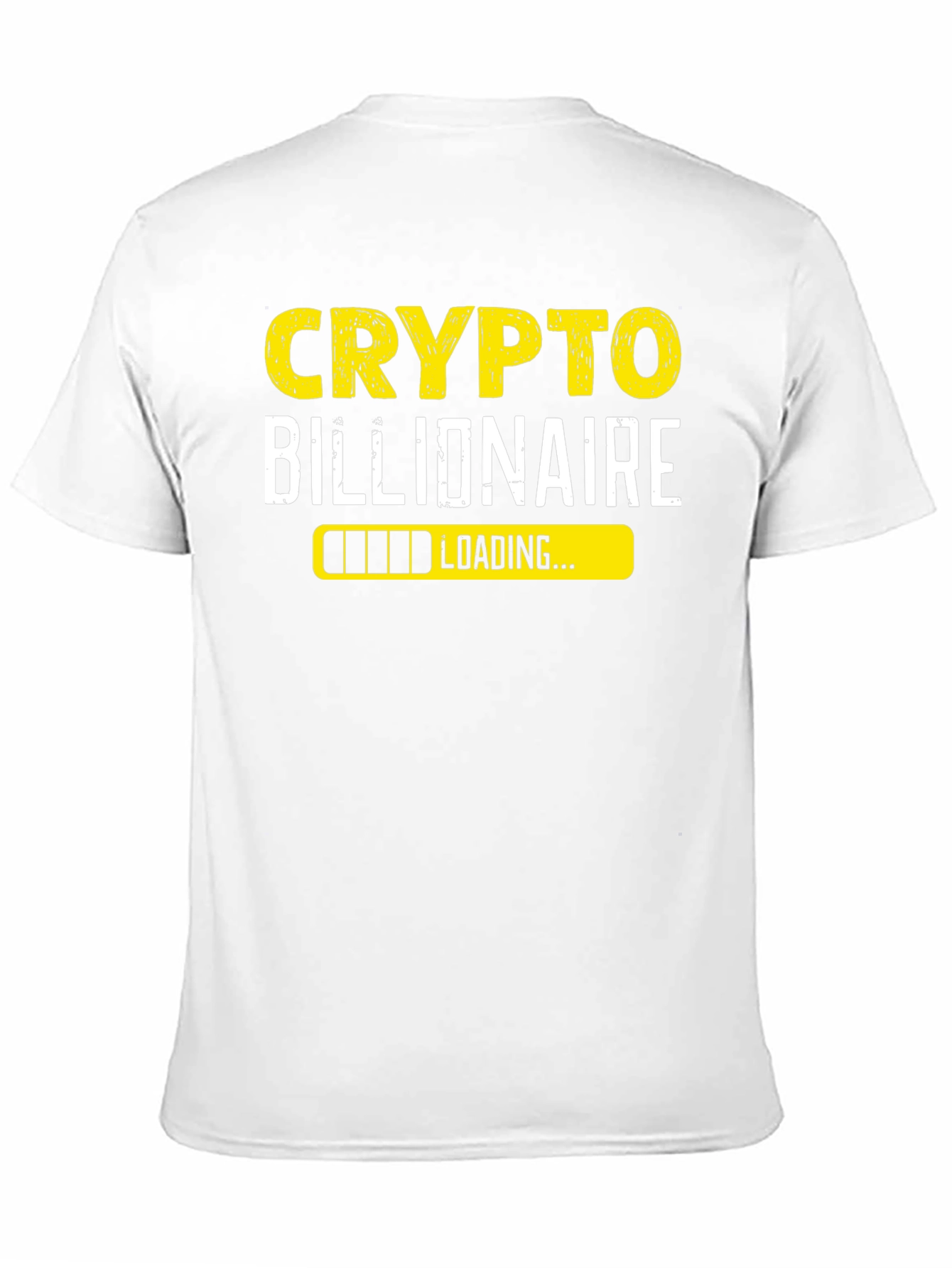 Crypto Billionaire Loading T-Shirt - Black