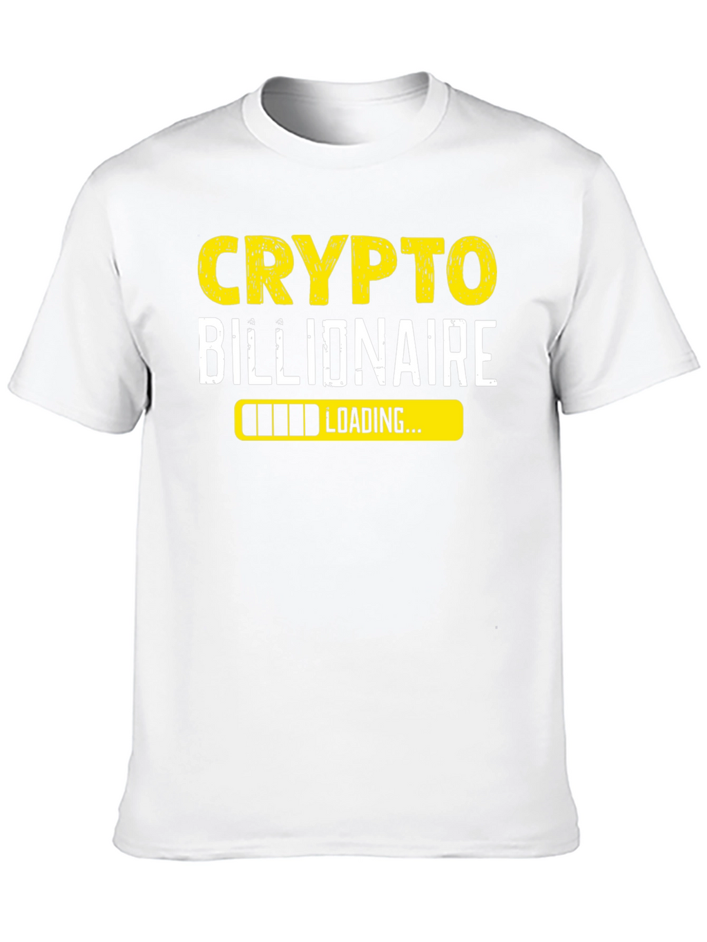 Crypto Billionaire Loading T-Shirt - Black